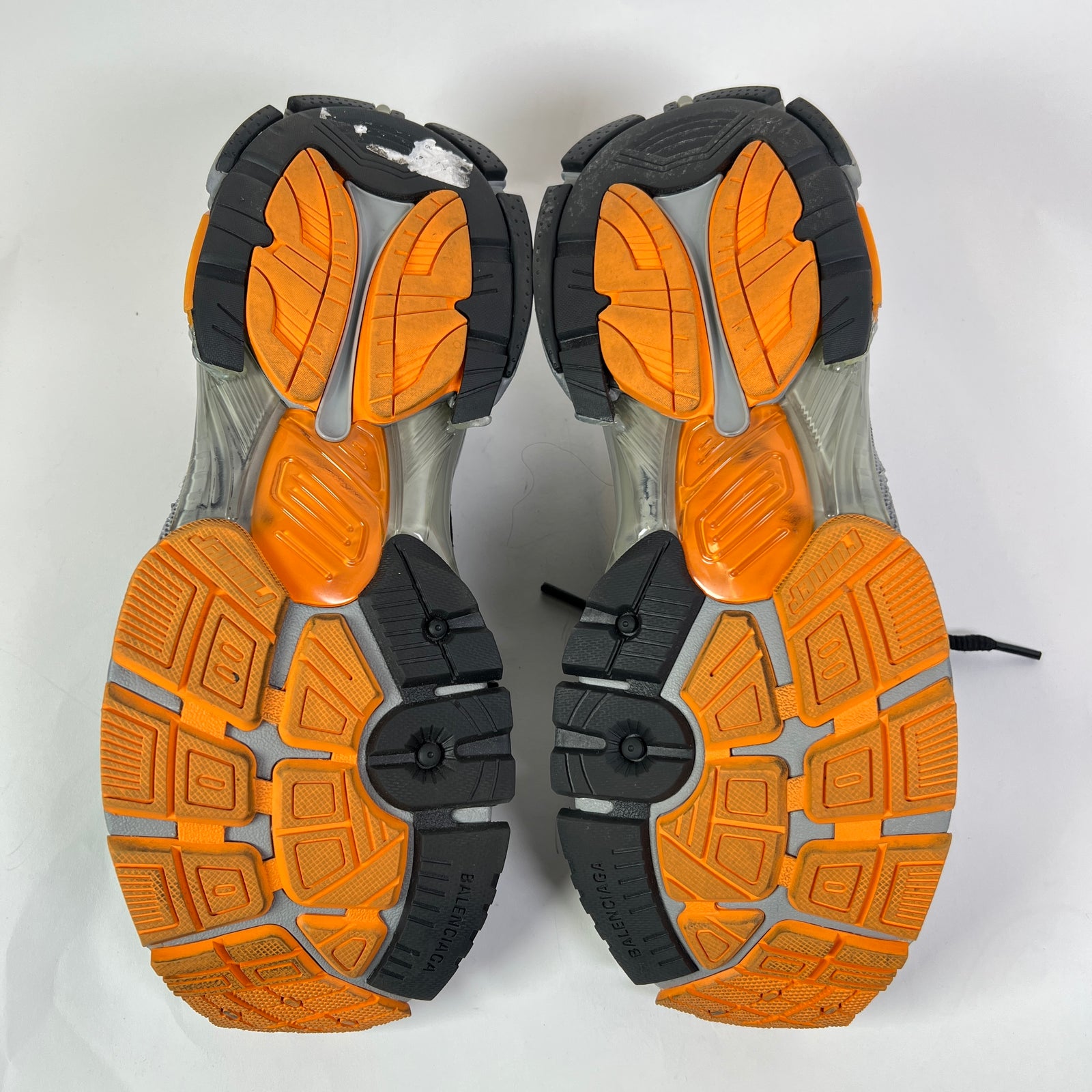 Balenciaga Black/Orange Nylon Runner