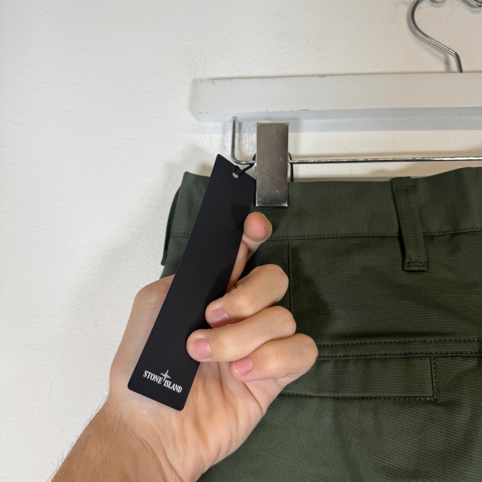 Stone Island Olive Cargos Size 31