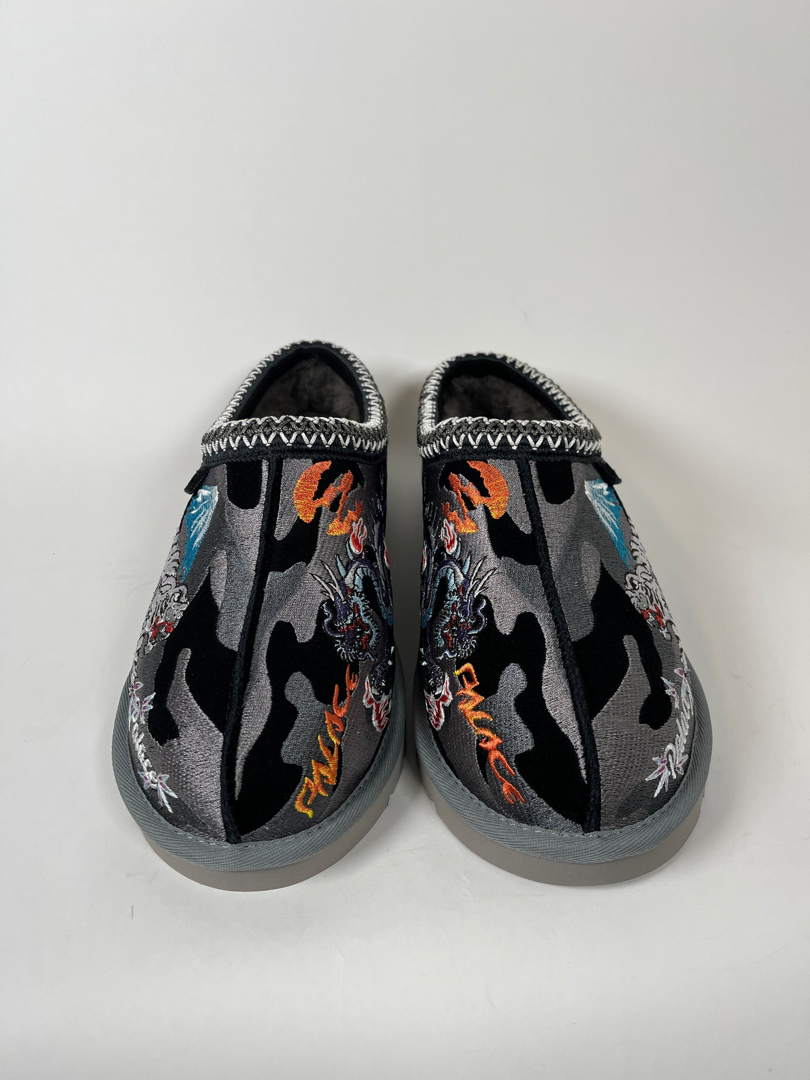Palace x UGG Black Camo Tasman Slipper Size 8