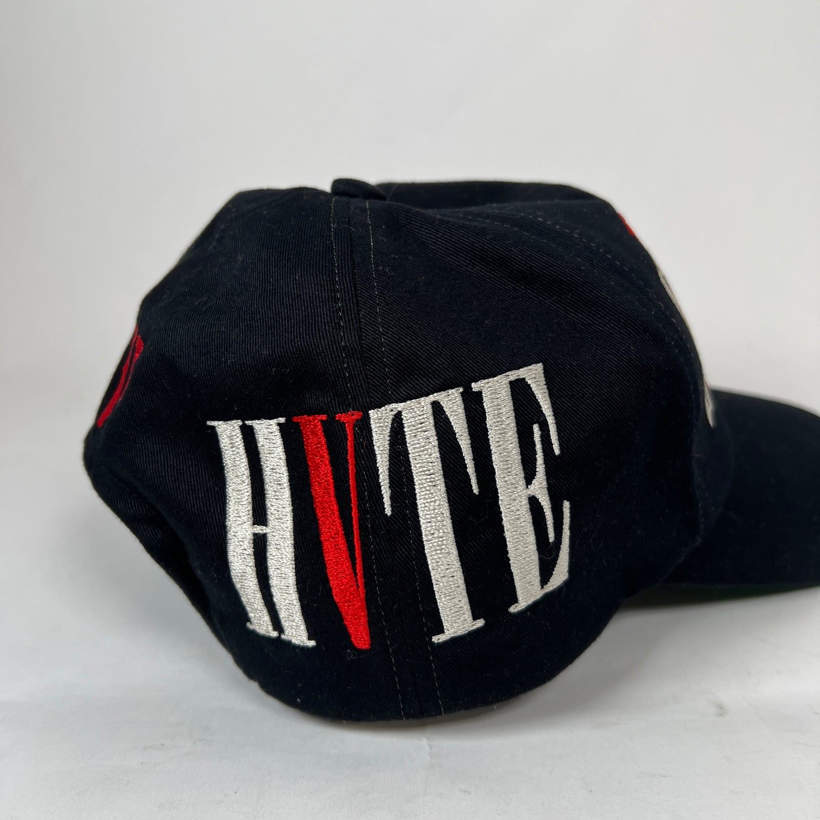 Saint Michael x Vlone Black Embroidered Logo Hat