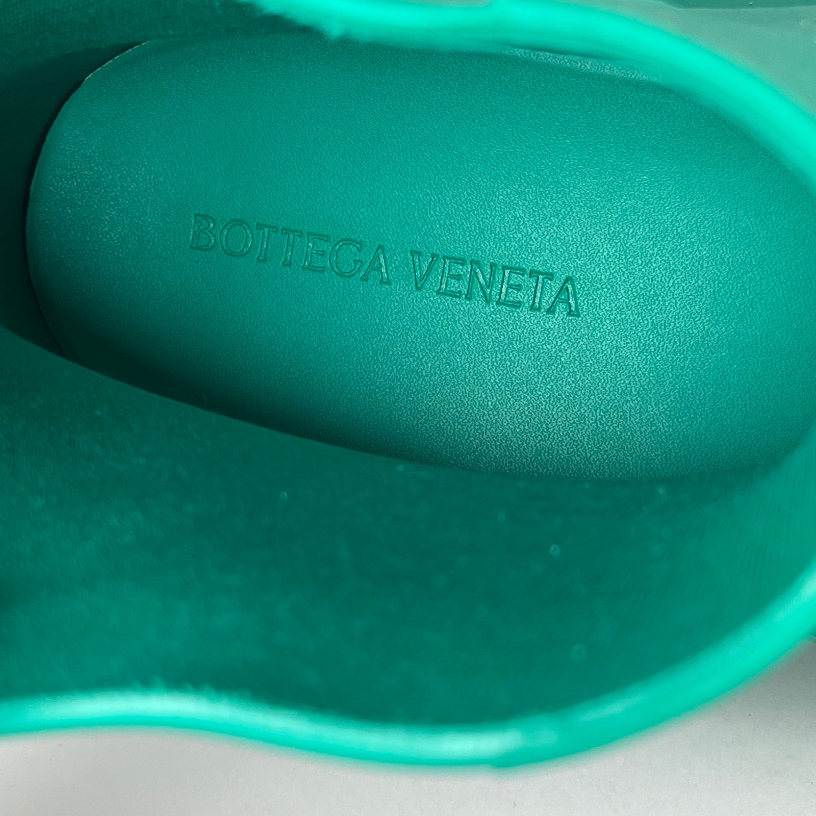 Bottega Veneta Green Puddle Boots Size 12