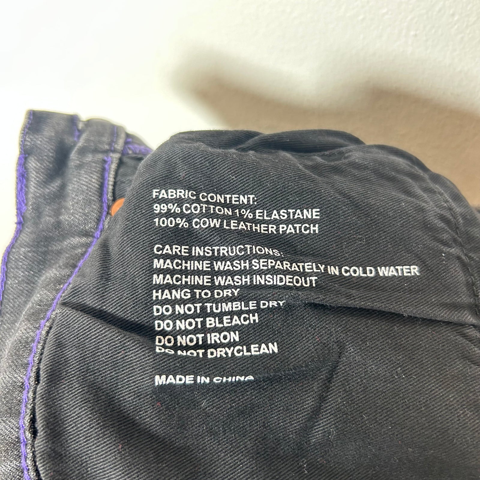 Purple Brand Grey Distressed Jeans Size 30