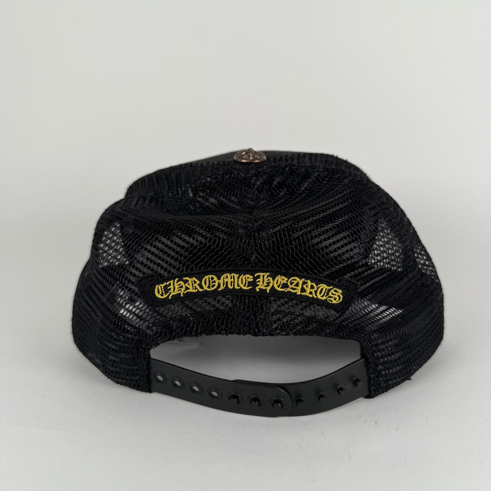 Chrome Hearts Gold CH Corduroy Hat