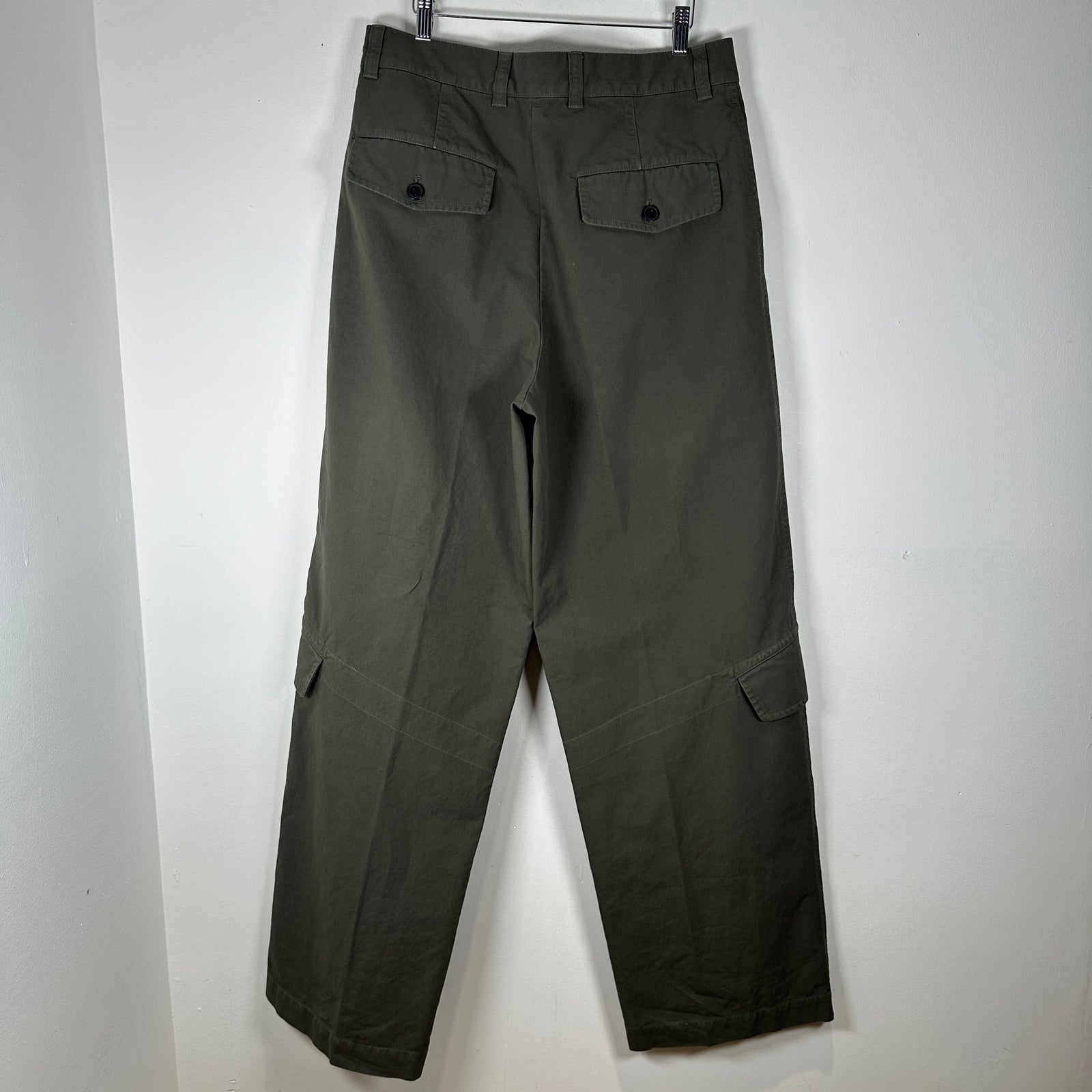 Dries Van Noten Wide Leg Cargo Pants Size 52