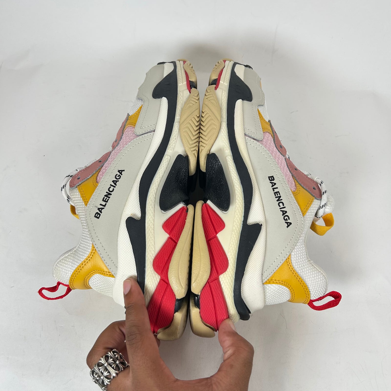 Balenciaga Multicolor Triple S Sneaker Size 39