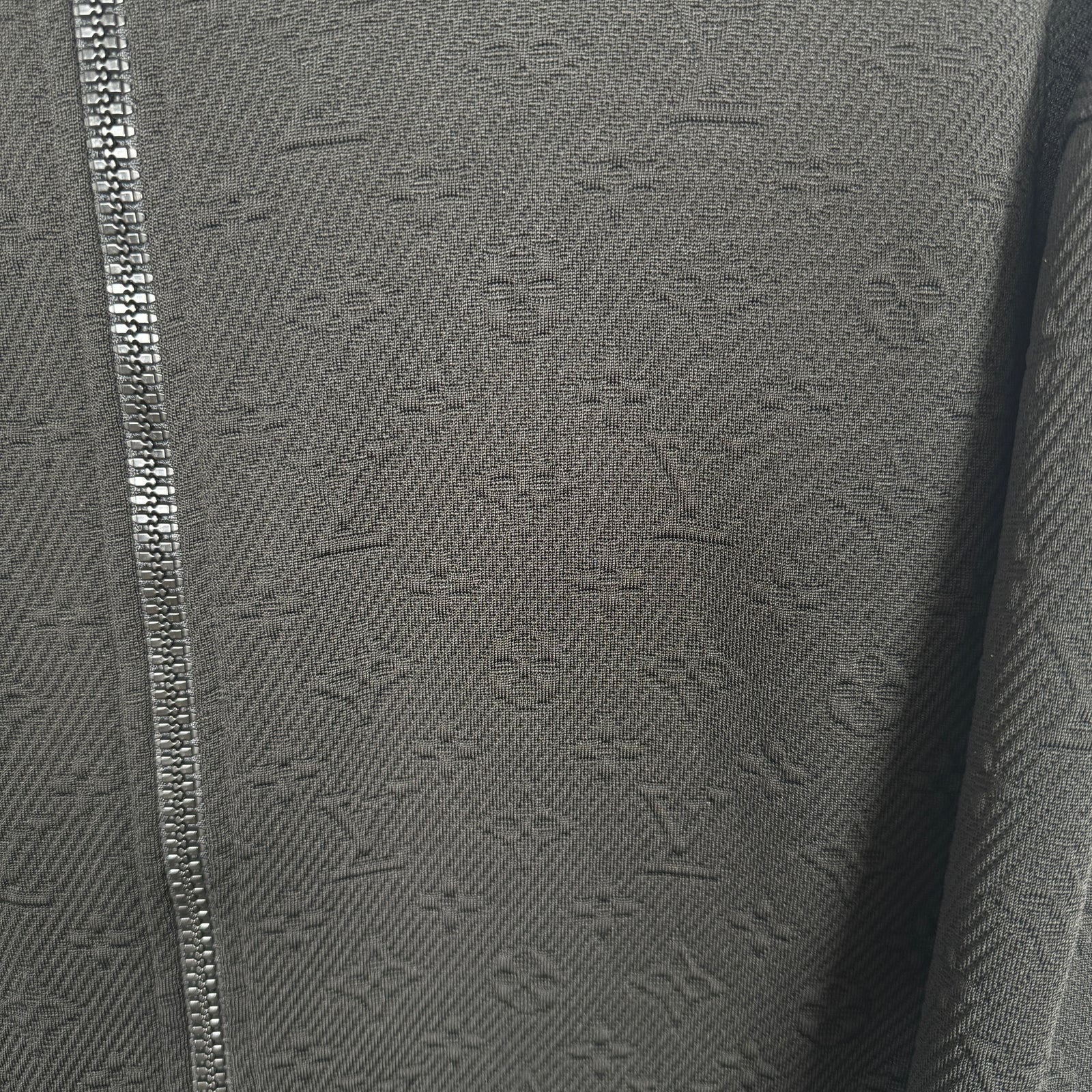 Louis Vuitton Black Monogram Zip-Up Jacket Size S