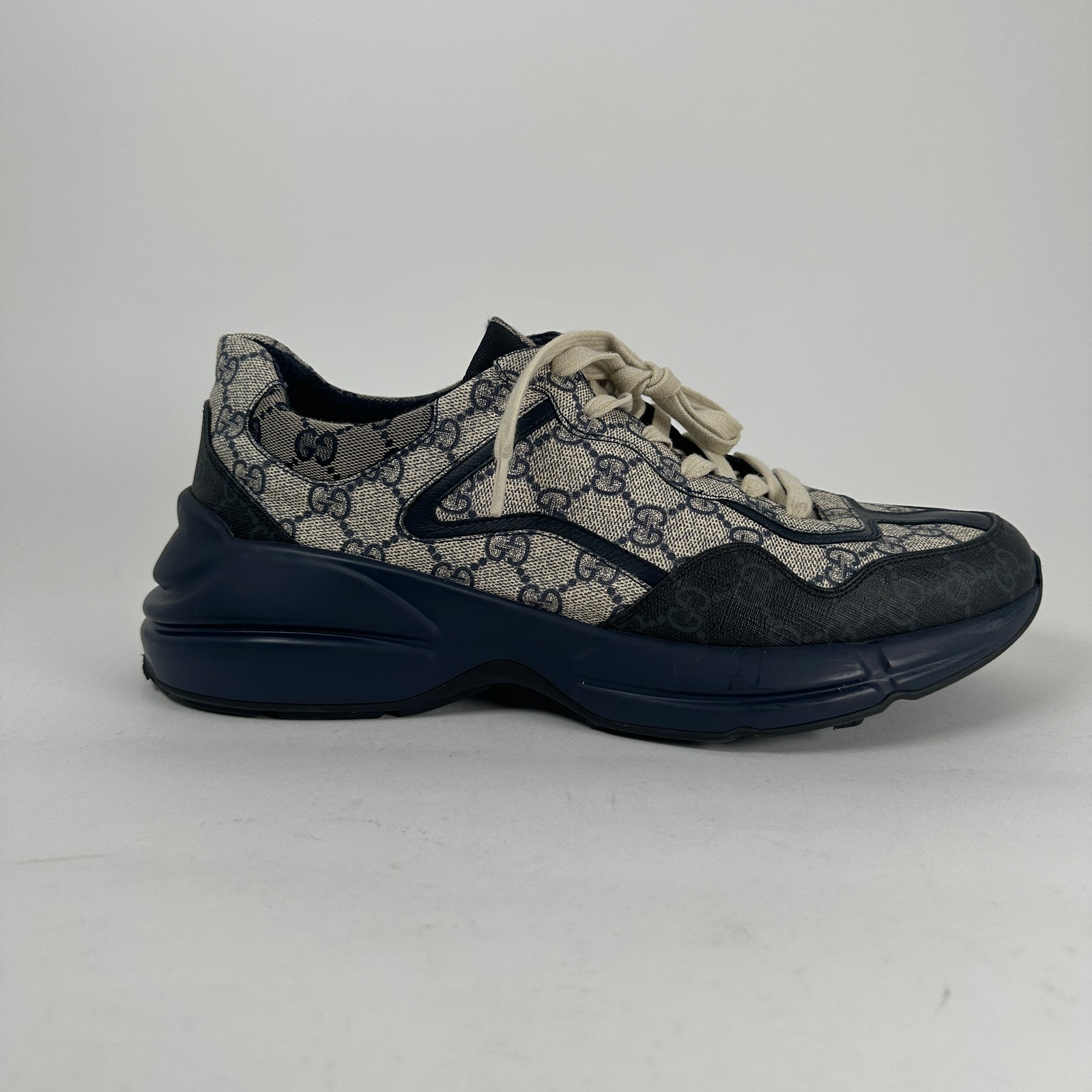 Gucci Blue GG Supreme Rython Size 11
