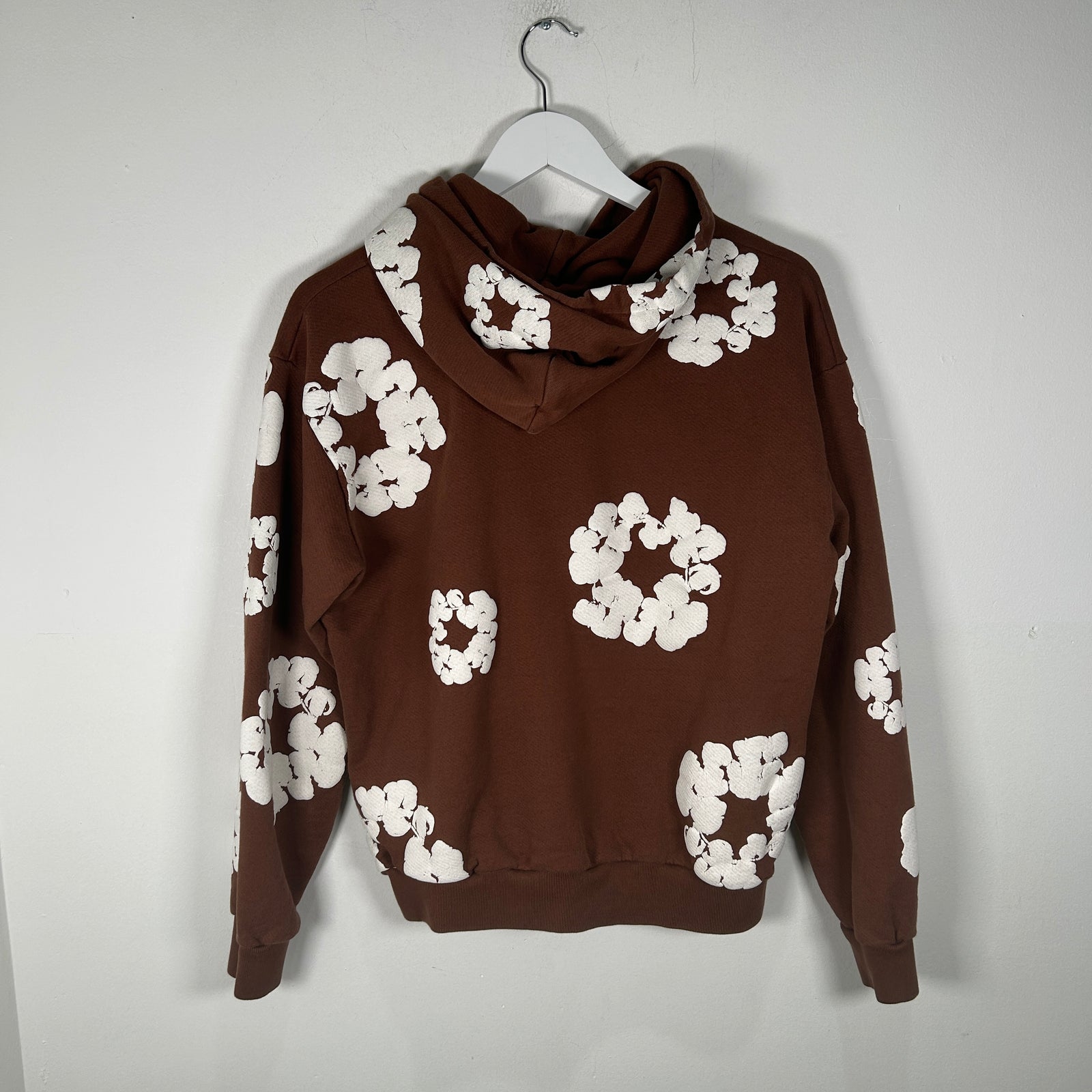 Denim Tears Brown Wreath Hoodie Size M