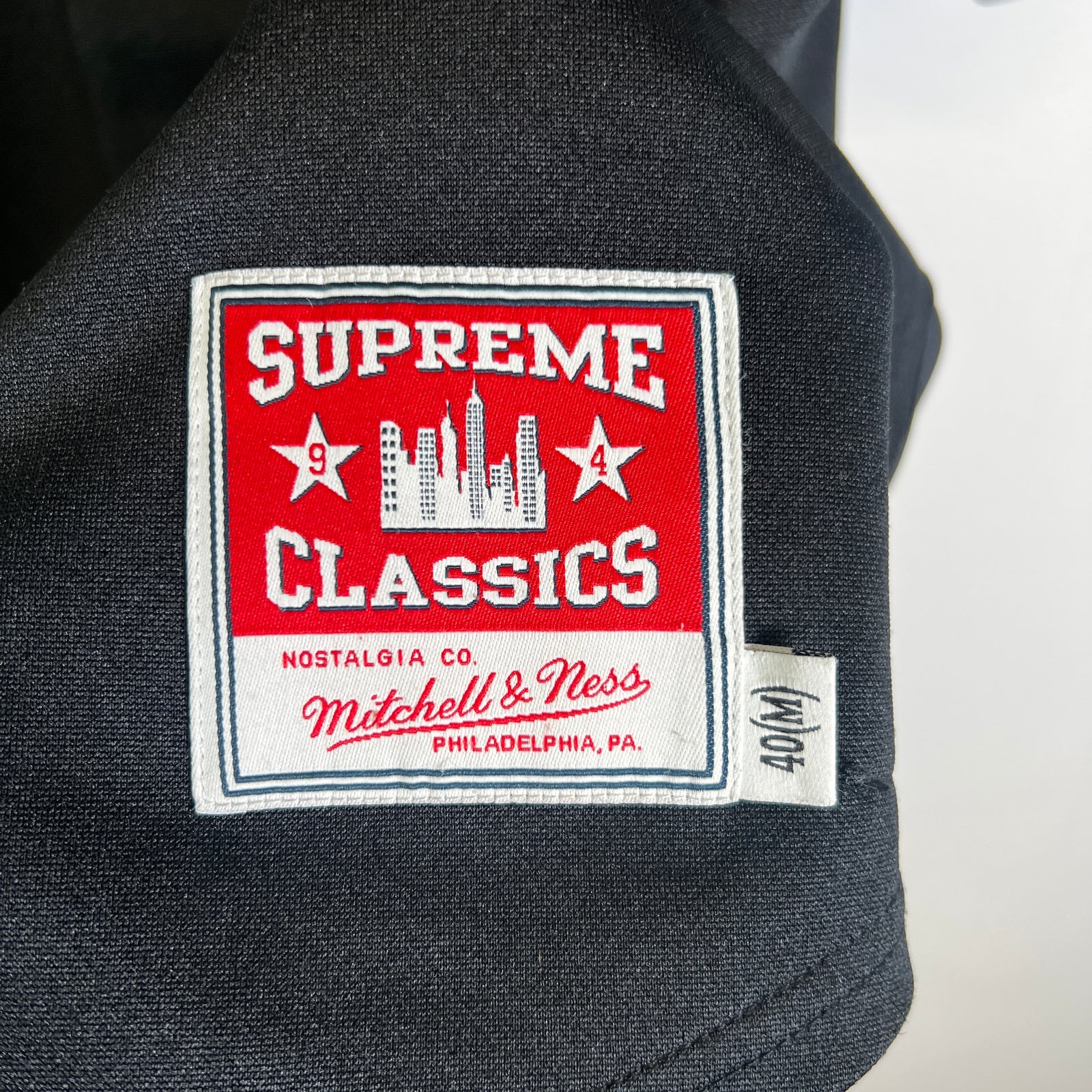 Supreme x Mitchell & Ness Downtown Hell Jersey
