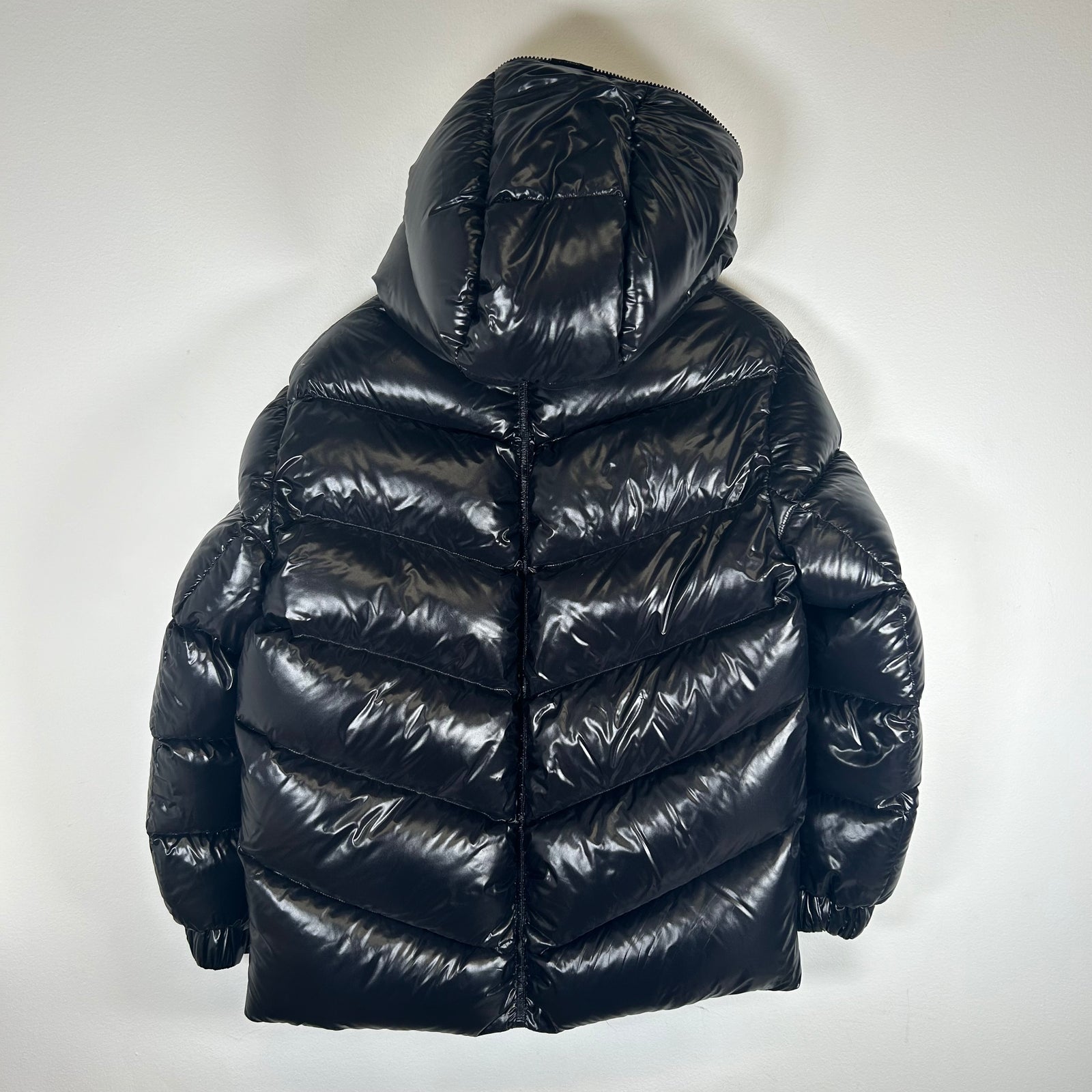 Moncler Black Clair Giubbotto Puffer Jacket Size 4
