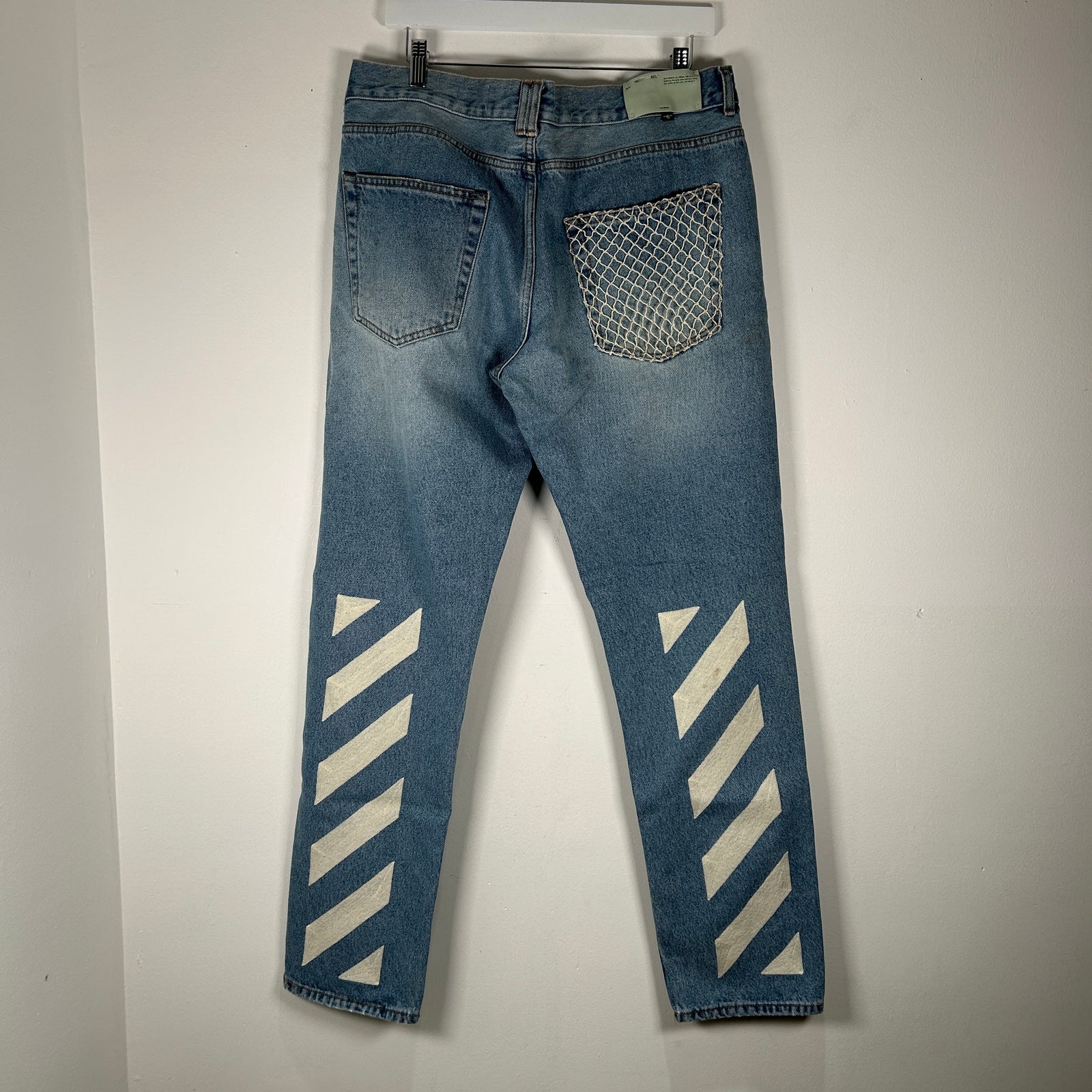 Off-White Stencil Graphic Jeans Size 36