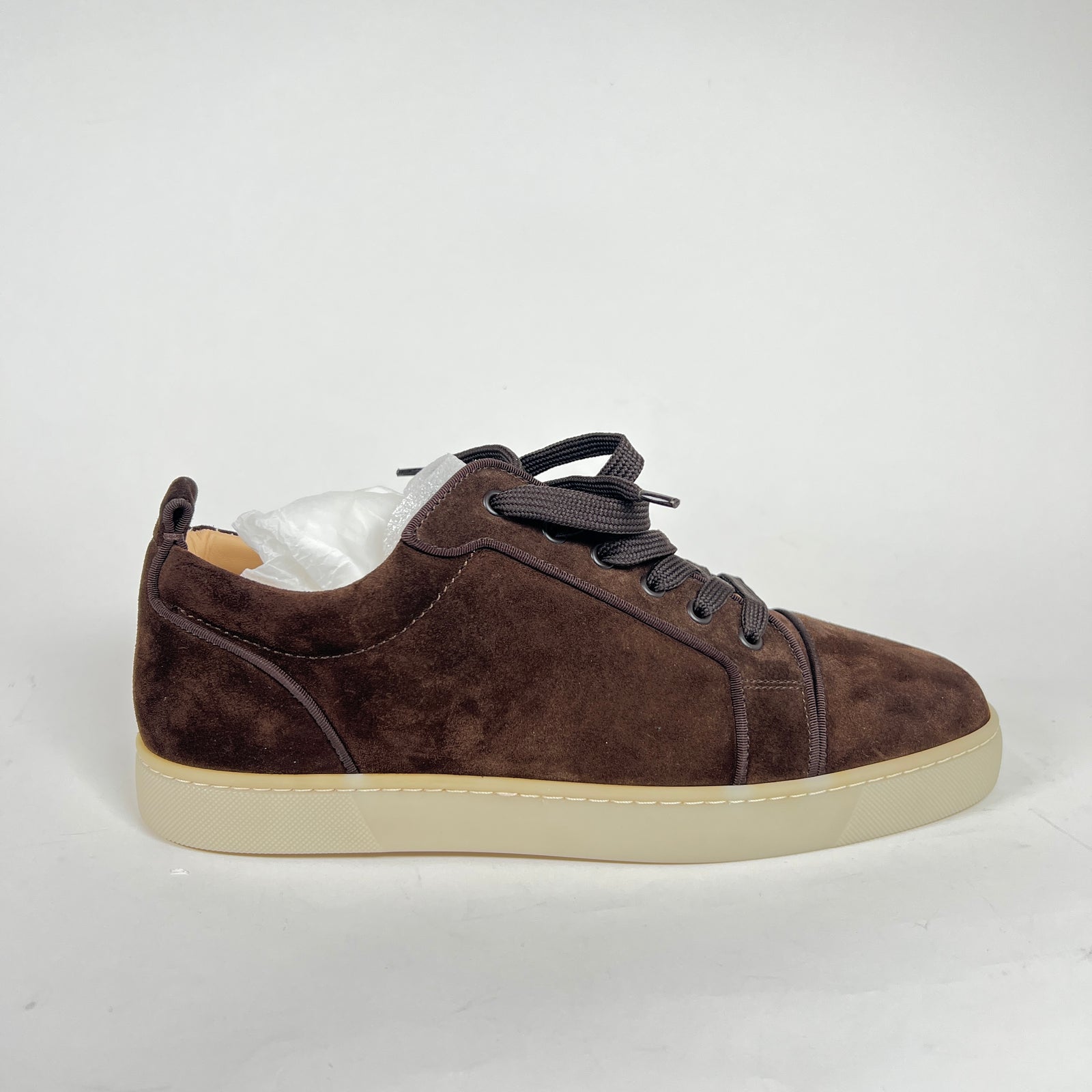 Christian Louboutin Brown Low Top Sneaker Size 10.5