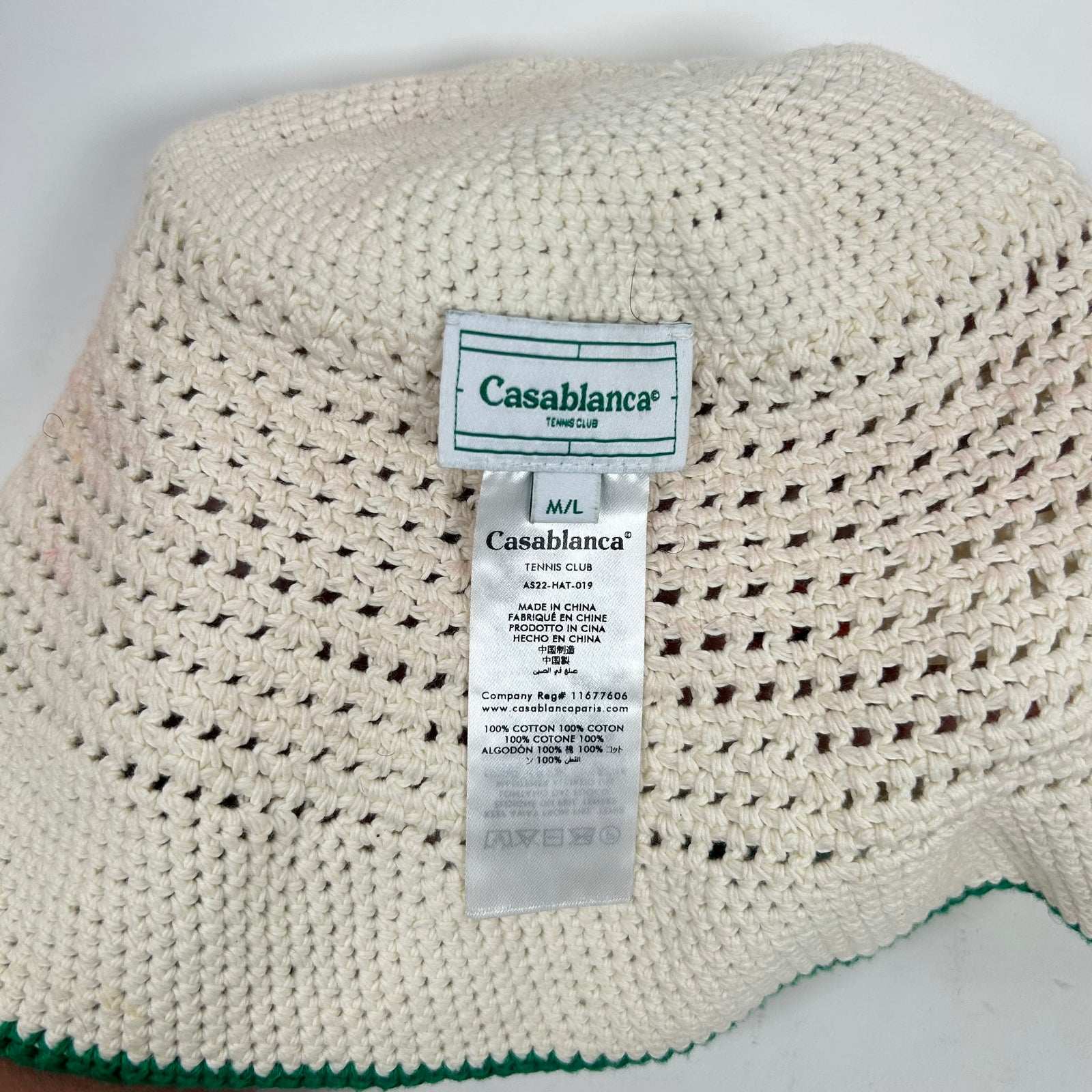 Casablanca Knit Fisherman Hat
