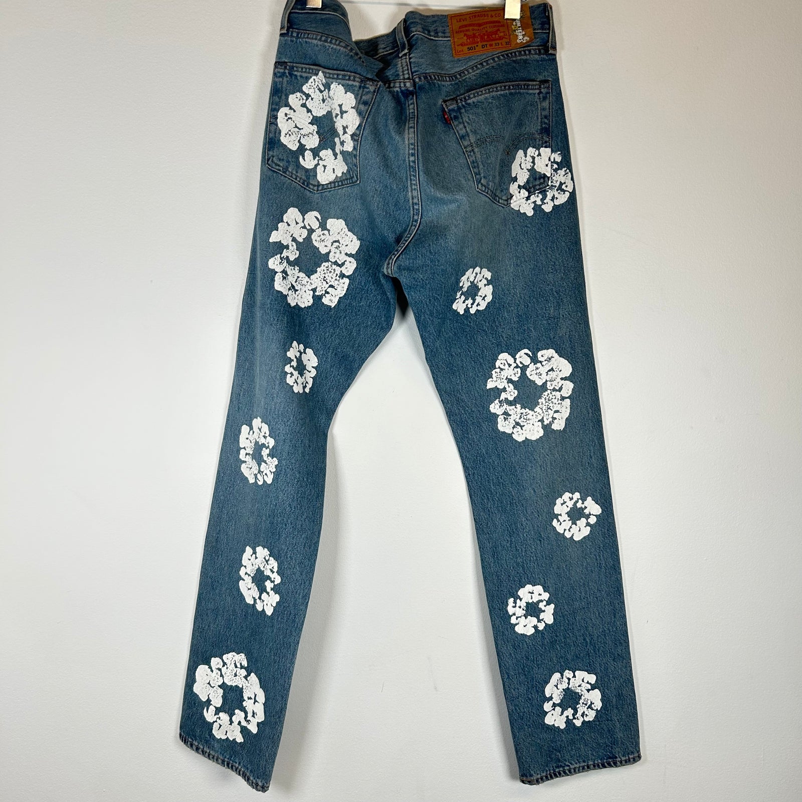 Denim Tears Lightwash Wreath Jeans Size 33