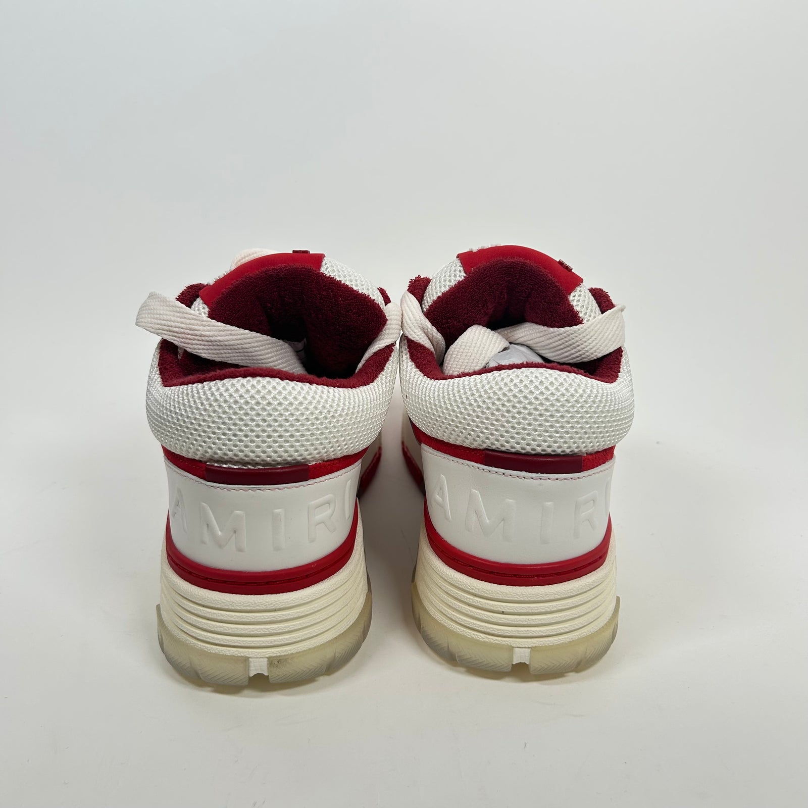 Amiri White/Red MA-1 Sneaker Size 43