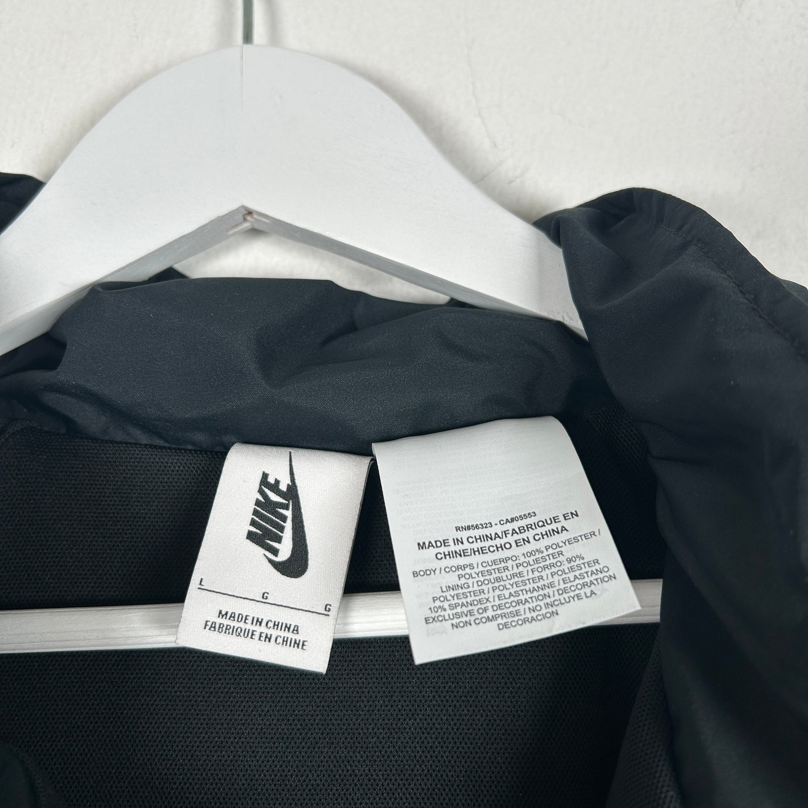 Nike Lab x Off White Black Mercurial Jacket Size L