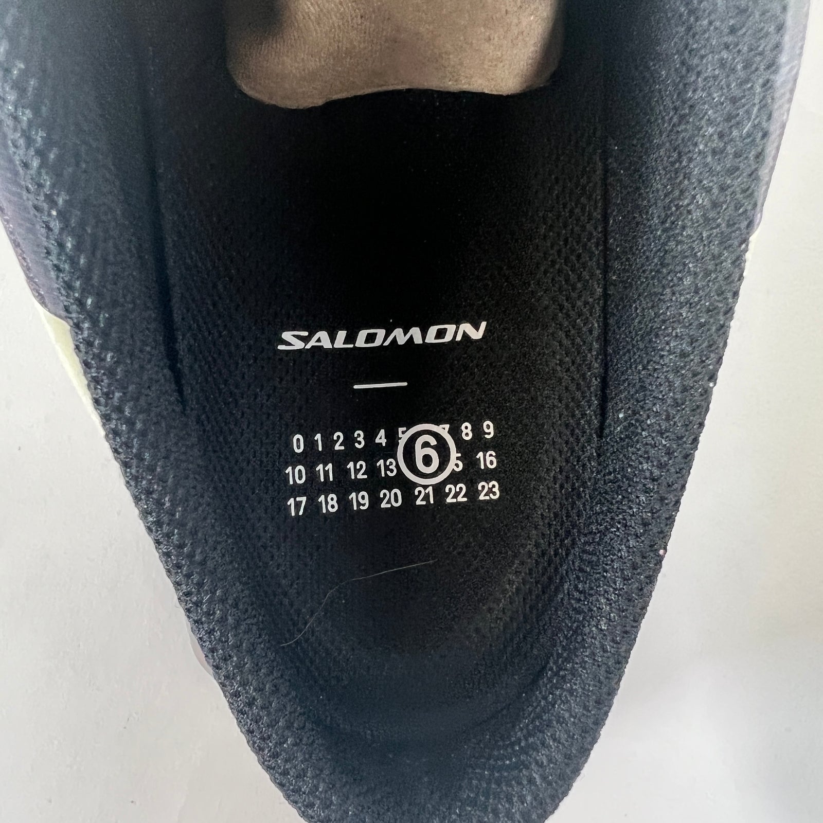 MM6 Margiela x Salomon Transparent Yellow XT-4 Mule Size 43.5