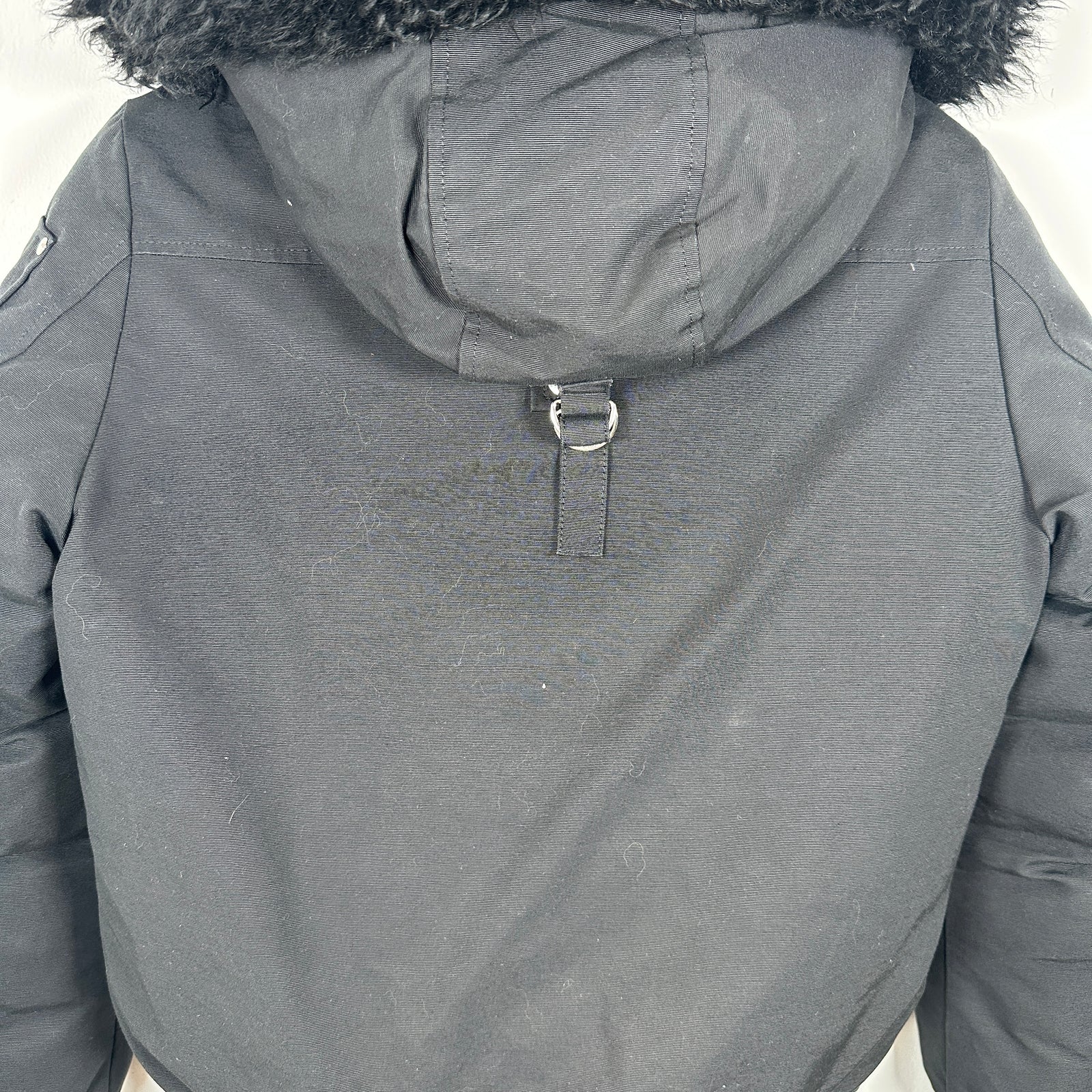 Moose Knuckles Fur Hooded Jacker Size M