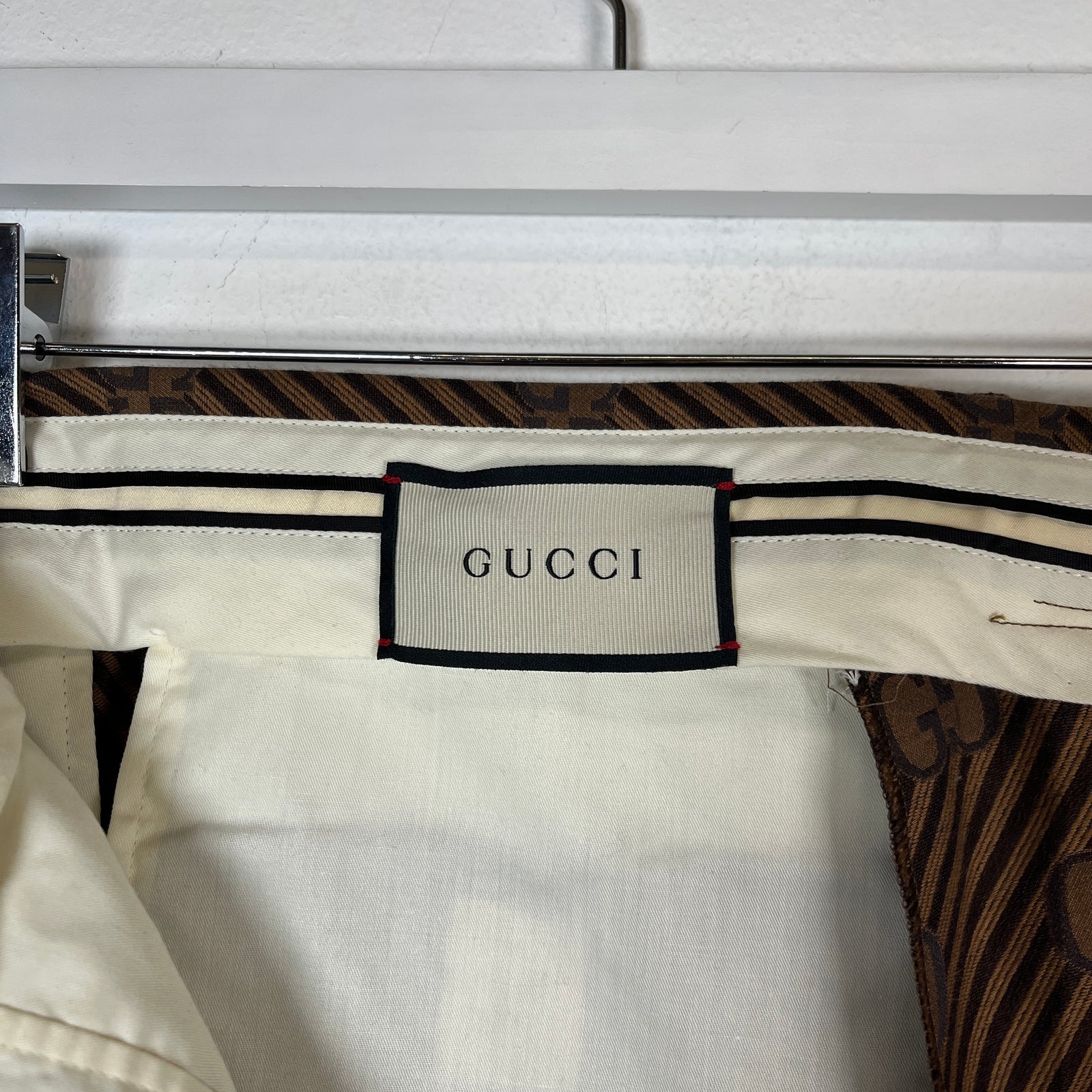 Gucci Diagonal GG Monogram Brown Suit Set