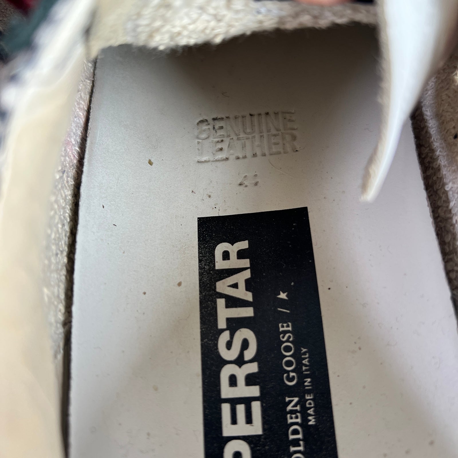 Golden Goose Python Superstar Sneakers