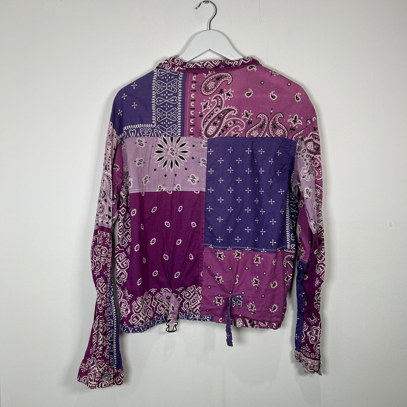 Kapital Purple Paisley Shirt Size 5