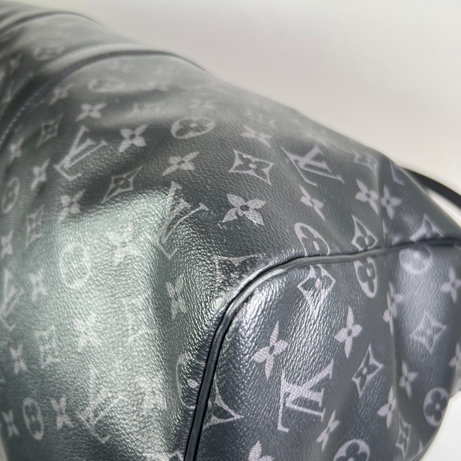 Louis Vuitton Eclipse Monogram Keepall Bandouliere 55