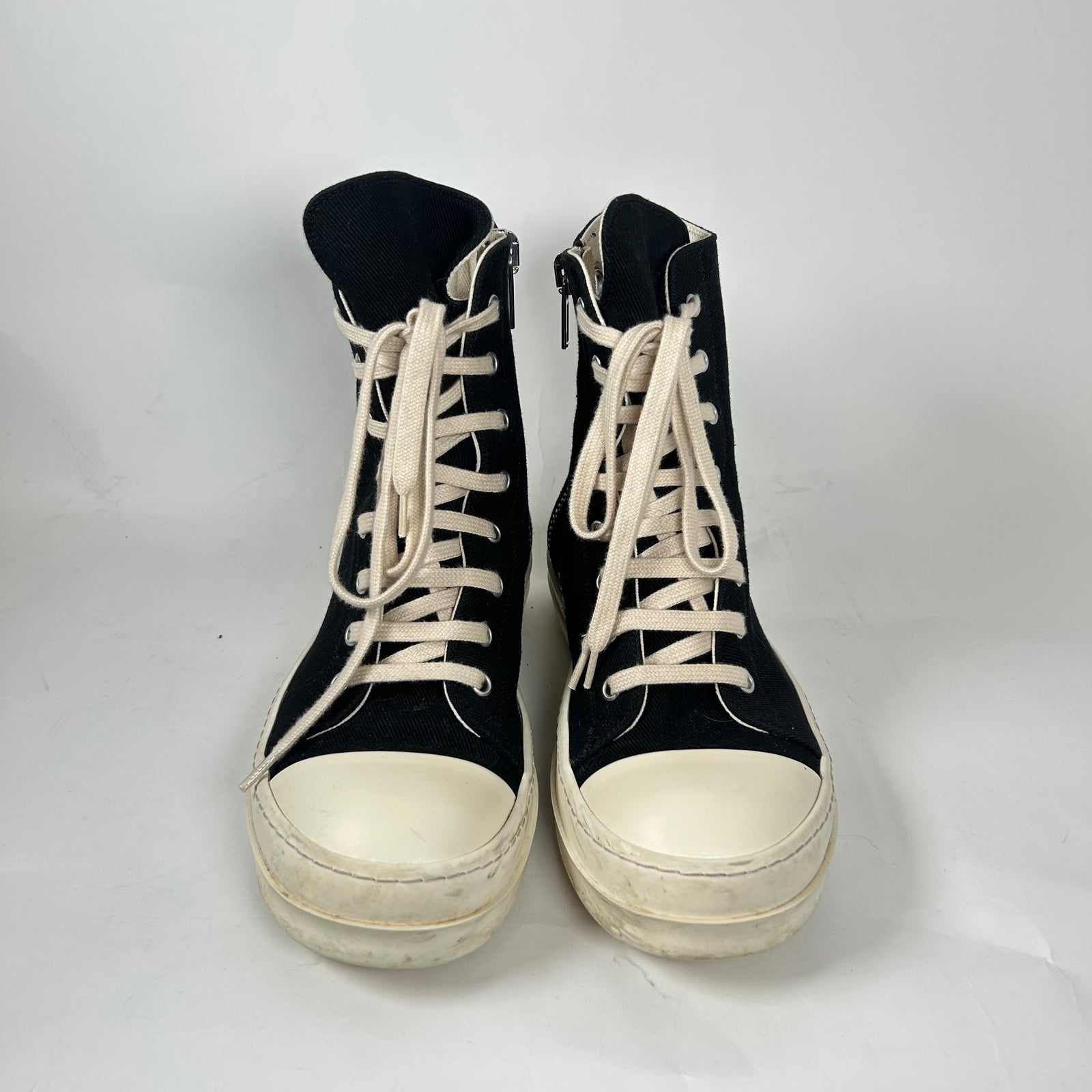 Rick Owens Black Gimp Ramones Size 39