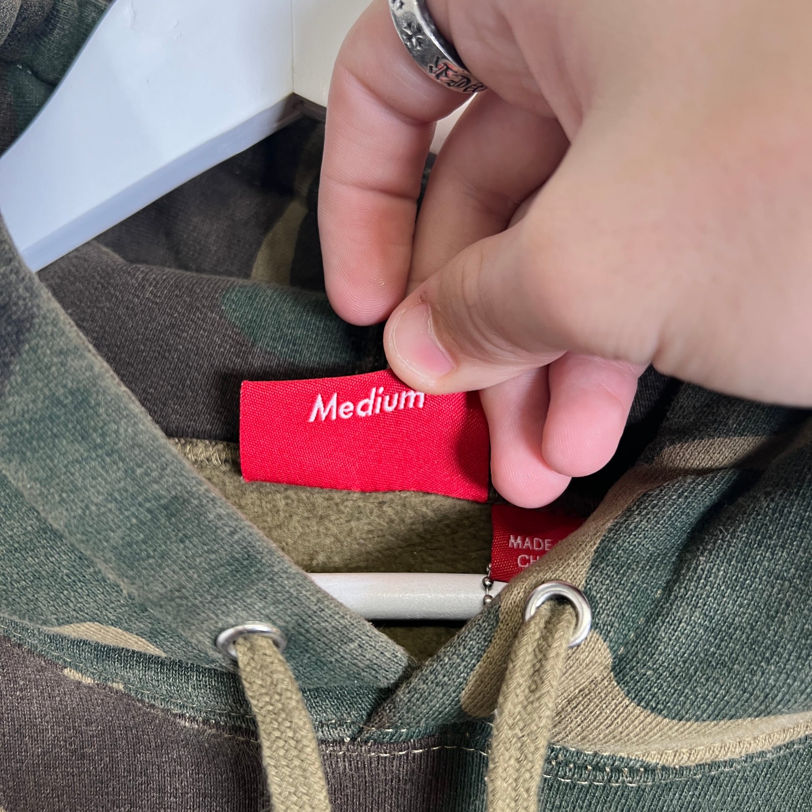 Supreme States Camo Hoodies Size M