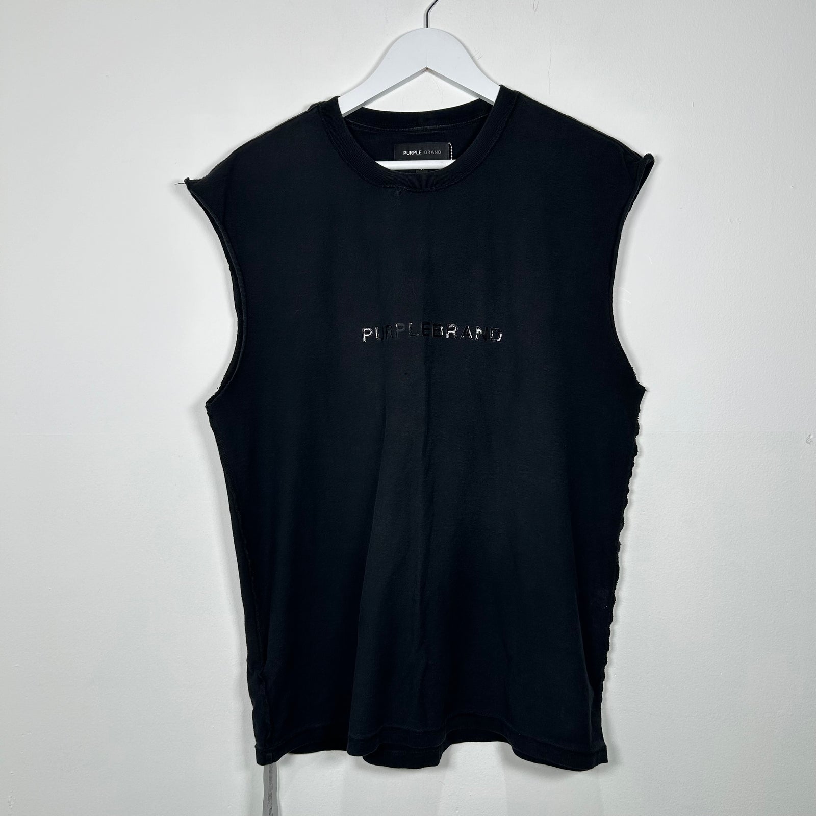 Purple Black Tank Top Size M