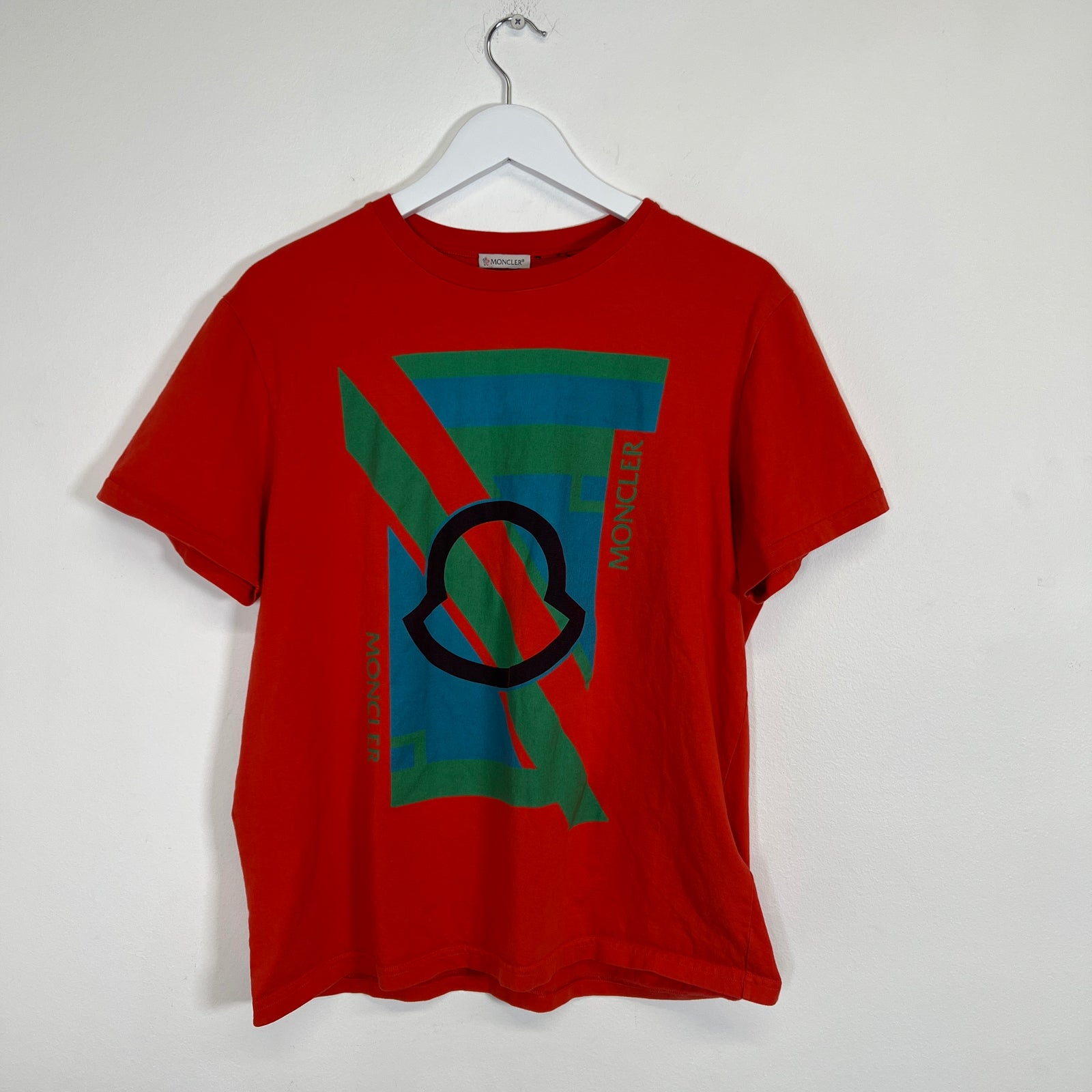Moncler Orange T-Shirt Size 5