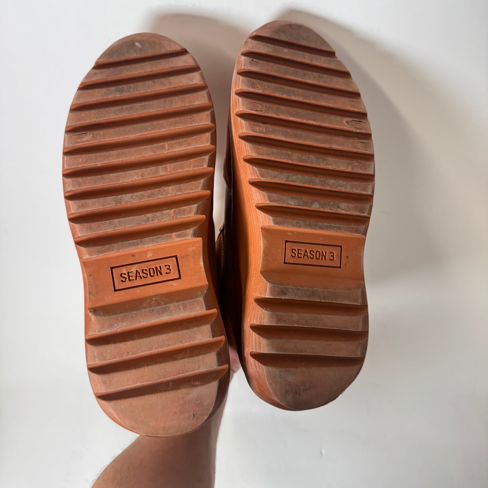 Yeezy Season 3 Burnt Sienna Military Boots Size 43
