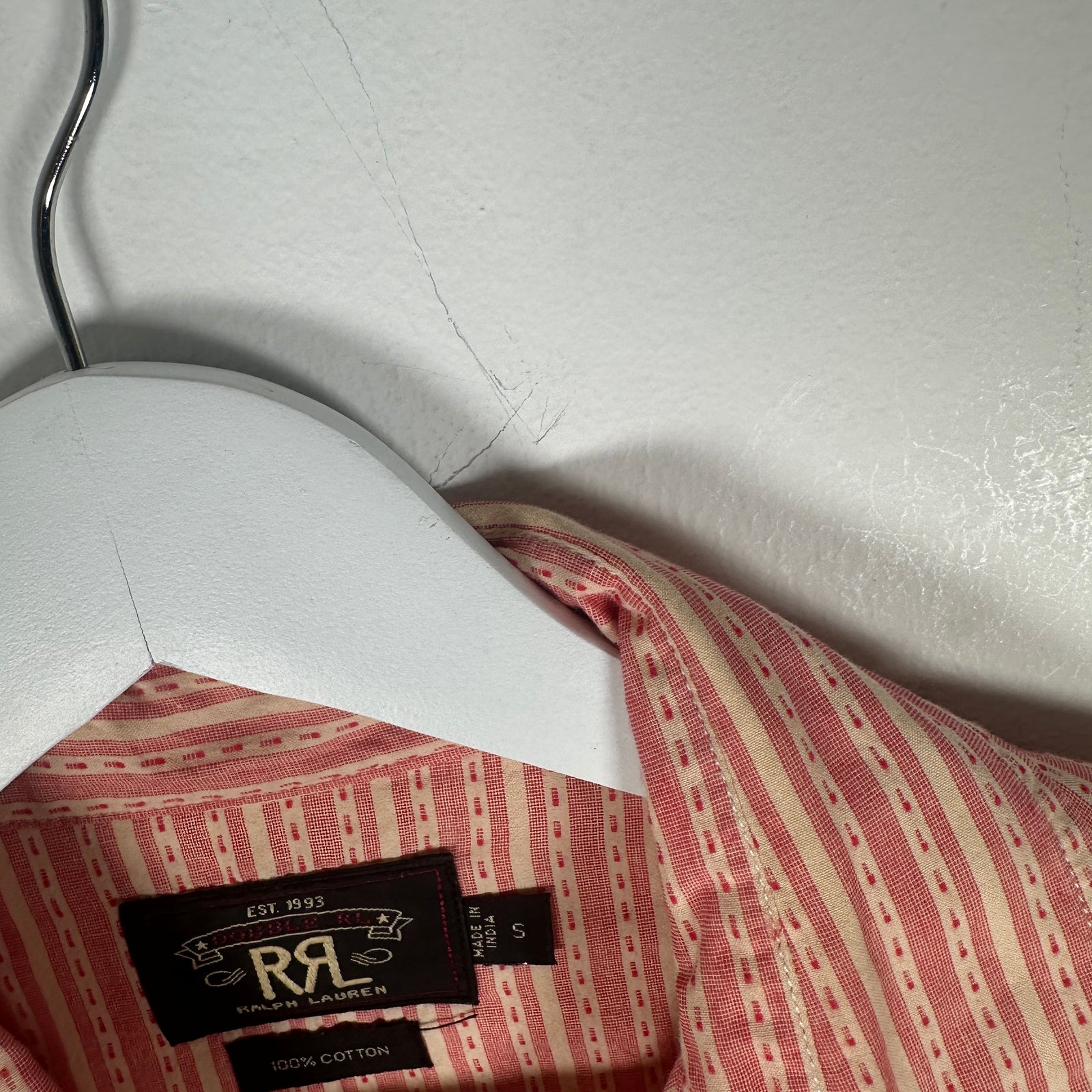 RRL Red Gingham Button Up Shirt Size S