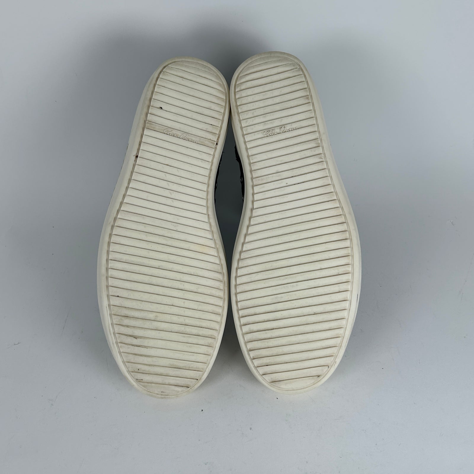 Rick Owens Mainline Leather Hightop Ramones
