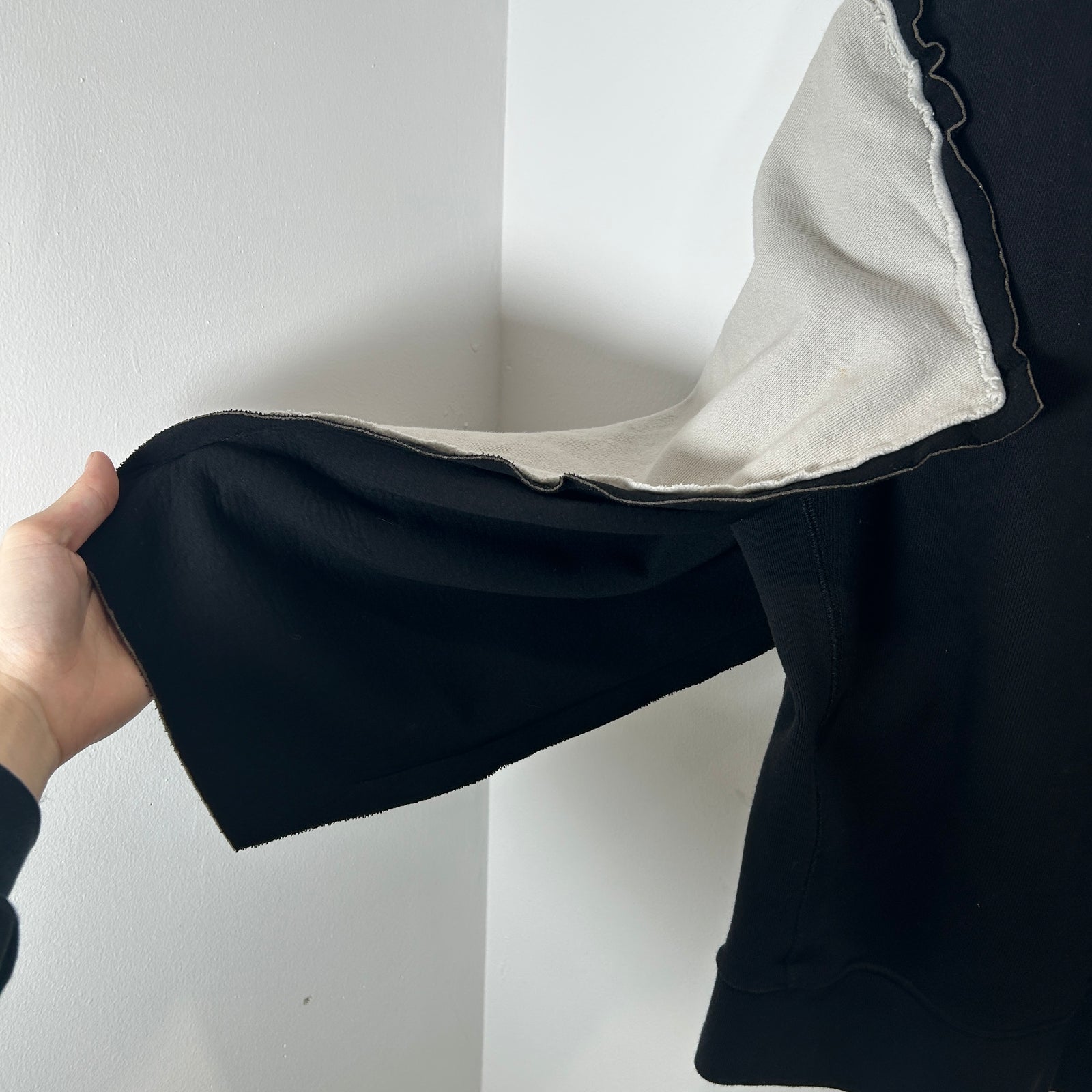 Maison Margiela Contrast Sleeve Crewneck Size XS