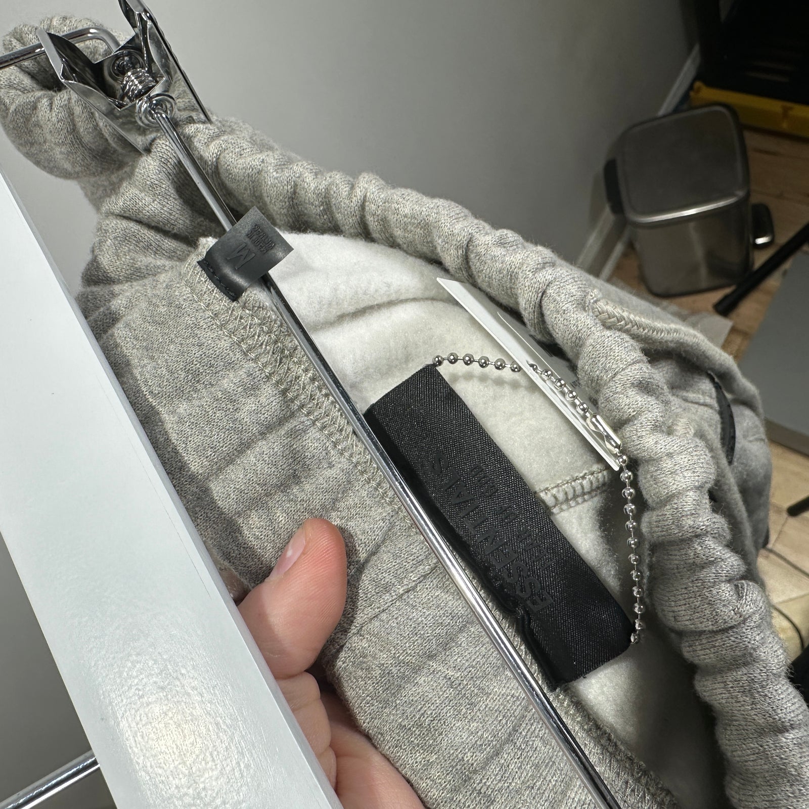 Essential Dark Heather Sweatpants Size M