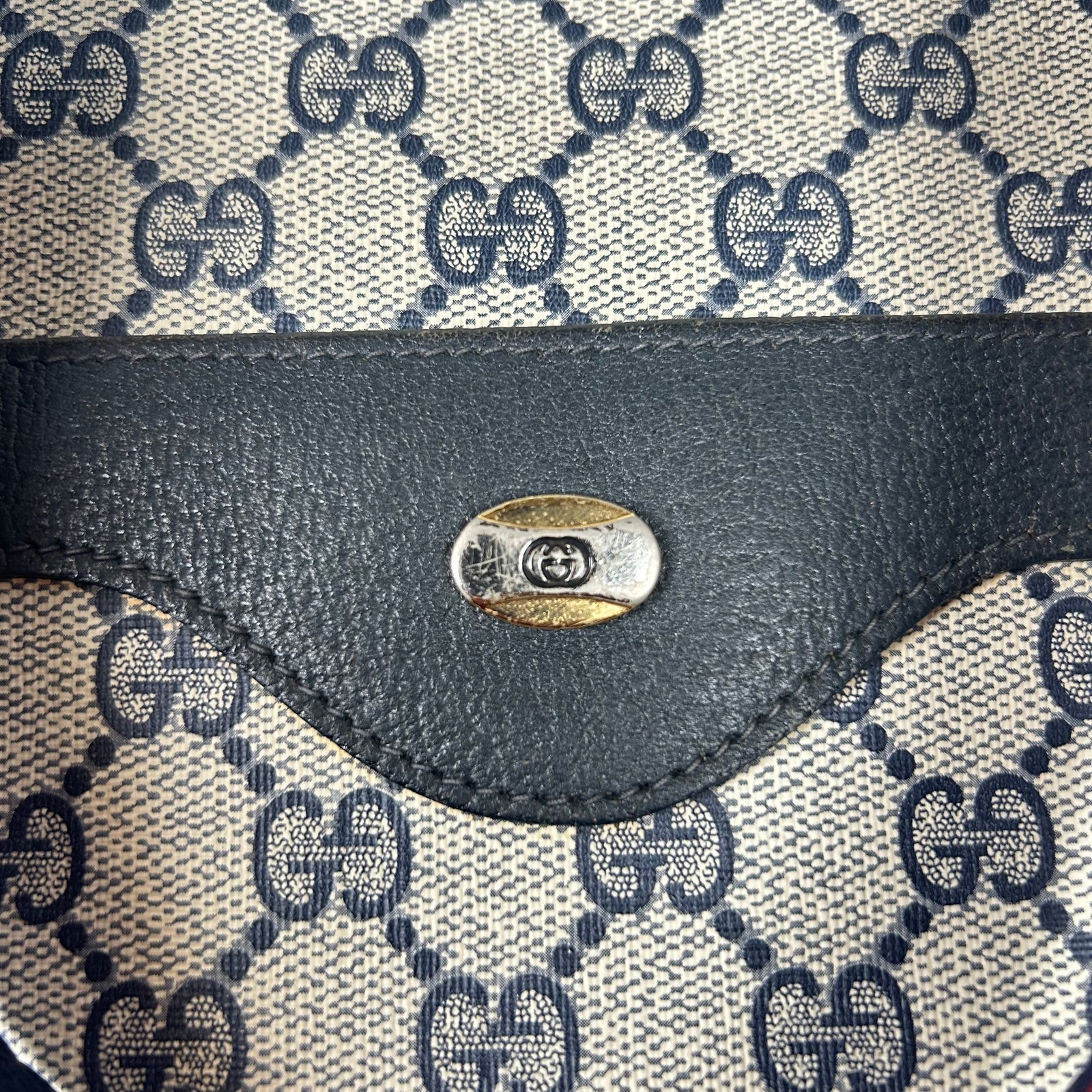 Gucci GG Sherry PVC Leather Tote Bag