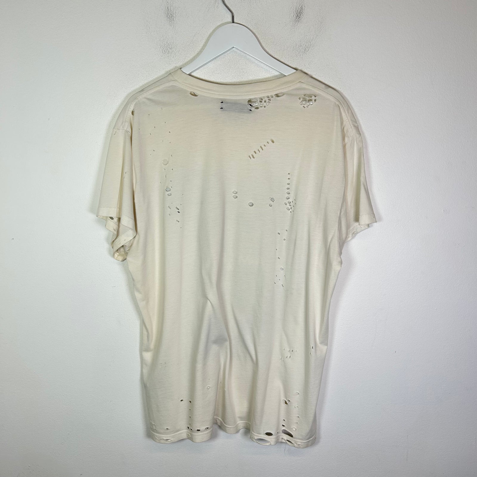 Amiri Chaos City Dragon Distressed T-Shirt
