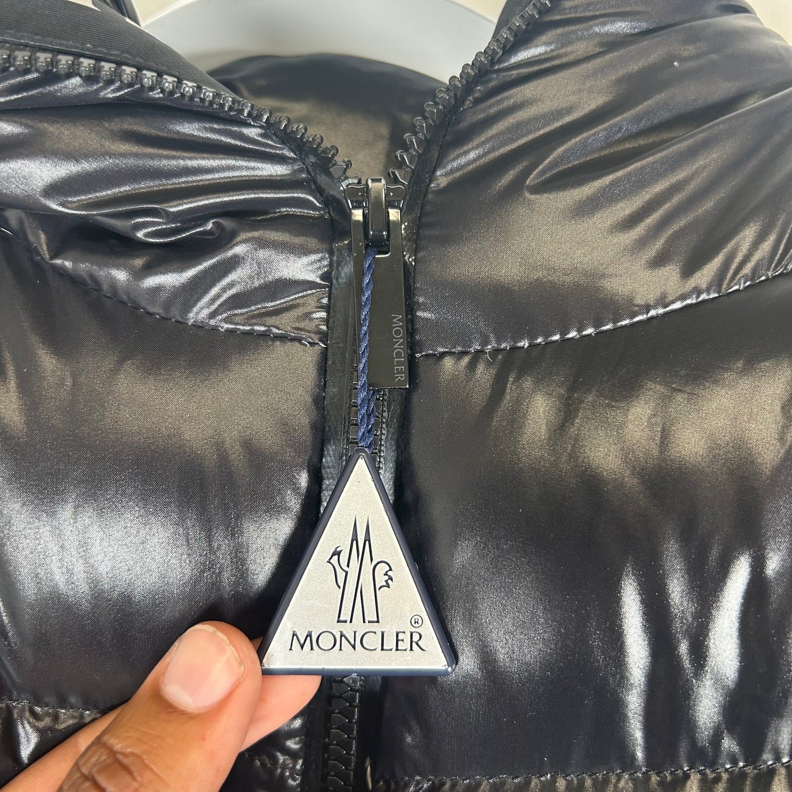 Moncler Black Clair Giubbotto Puffer Jacket Size 4
