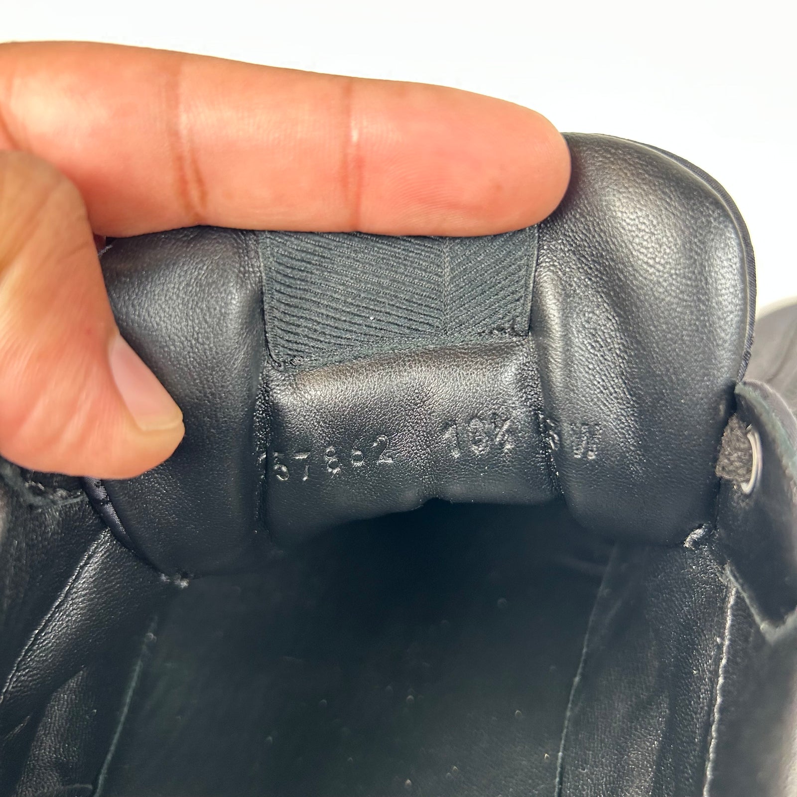 Gucci Triple Black Nylon GG Rhyton Sneaker Size GG 10.5