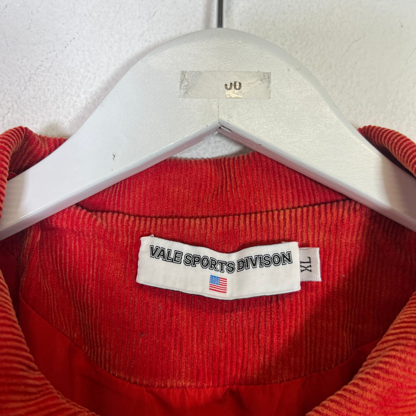 Vale Orange Forever Collage Souvenir Varsity Jacket Size XL
