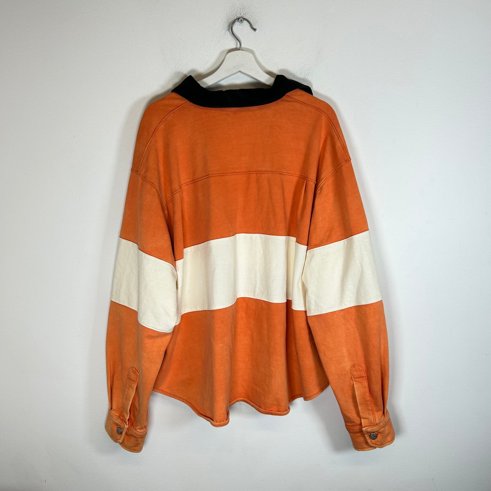 Rivington Roi Rebis Orange 'Til Death Do Us Part' Rugby Shirt Size XXL