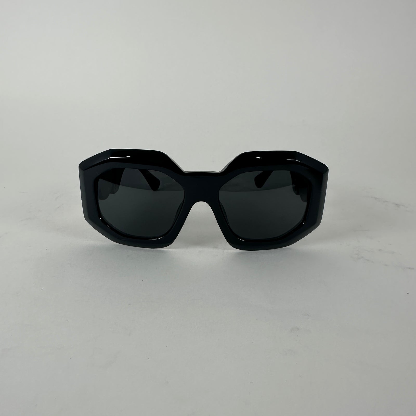 Versace Black Goggle Sunglasses
