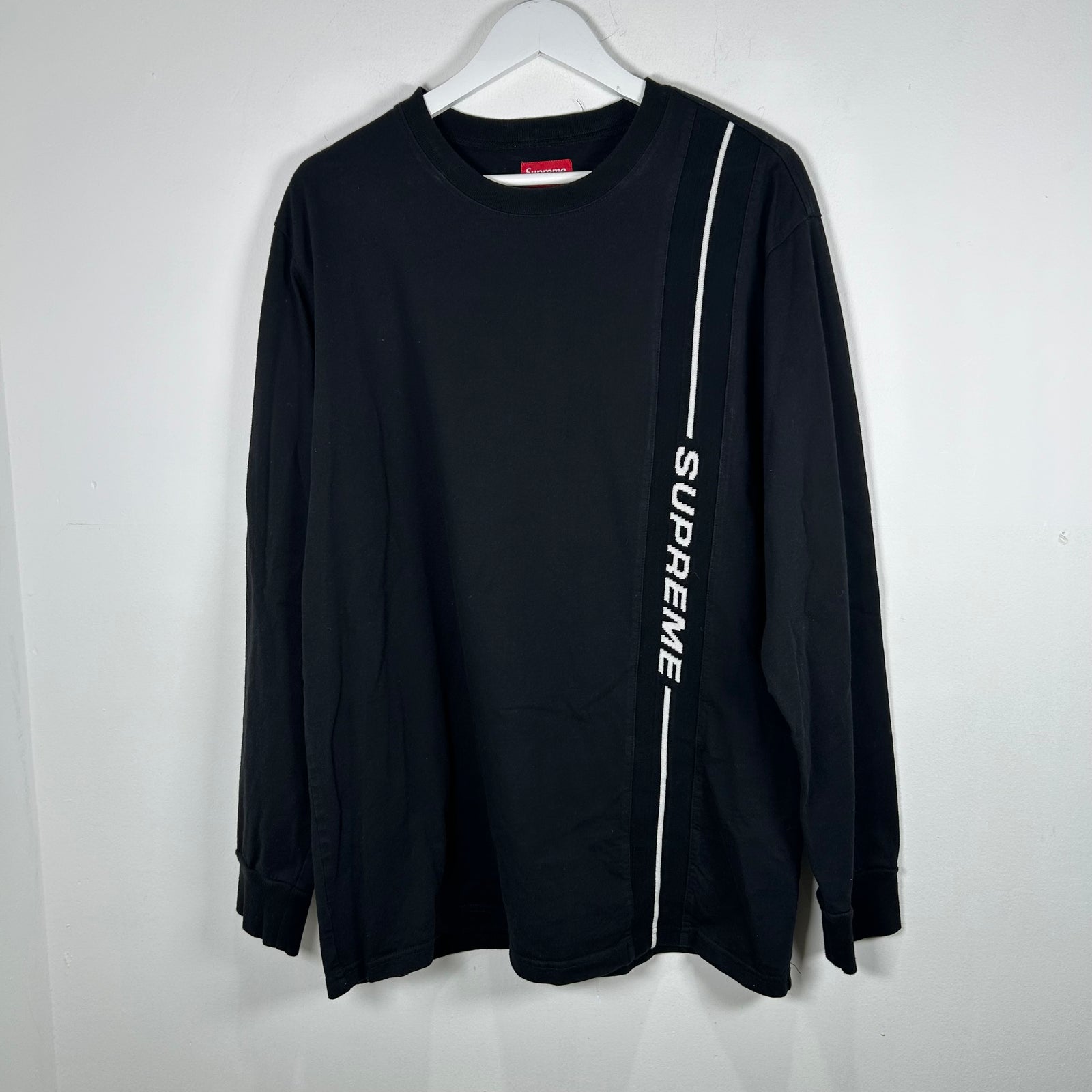 Supreme Logo Long Sleeve Size L
