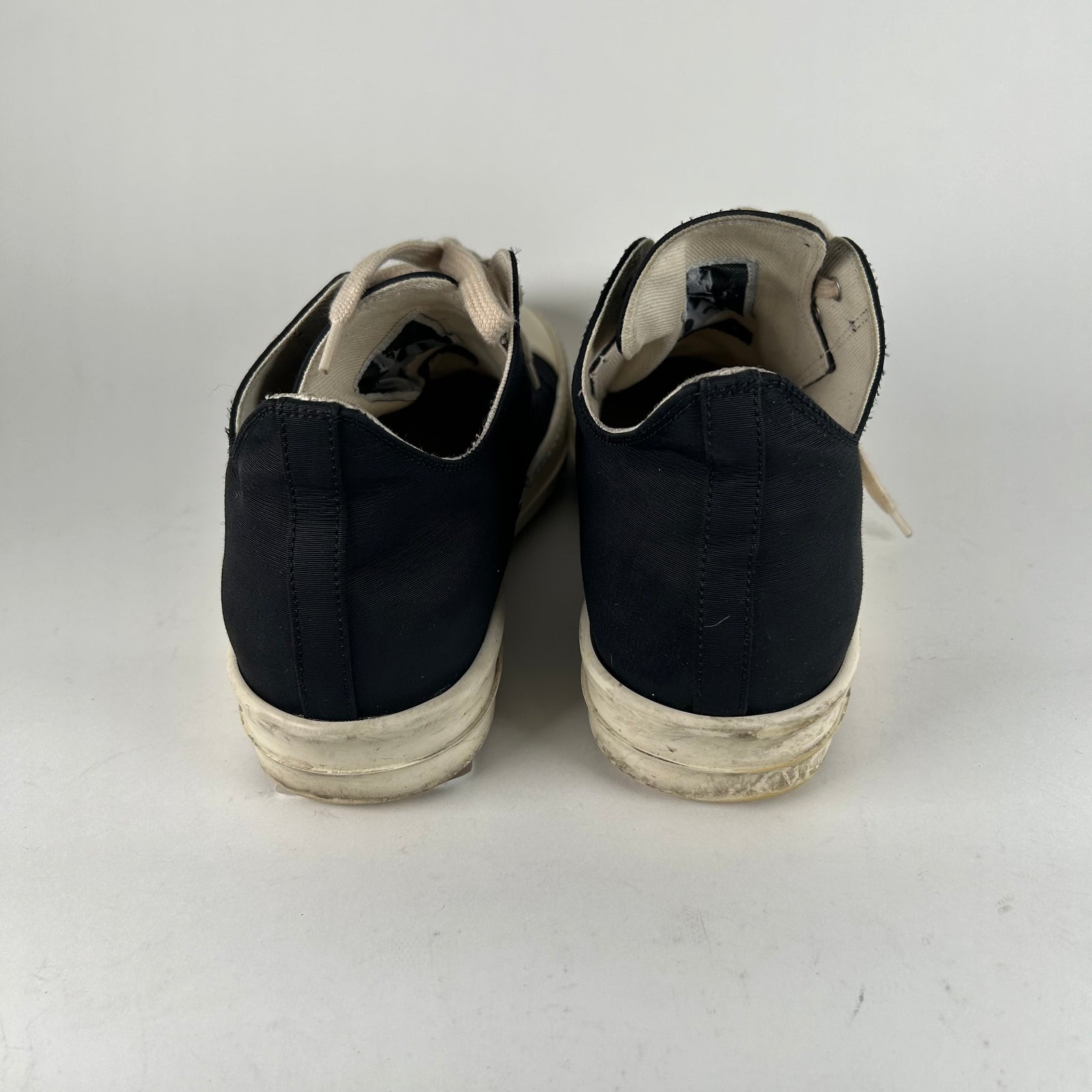 Rick Owens Black Ramones Size 8