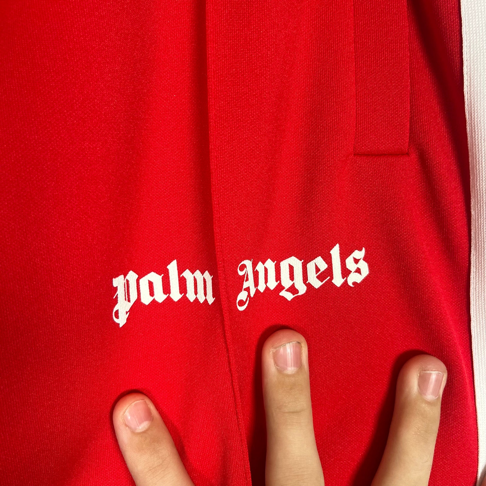 Palm Angels Red Narrow Track Pants Size 2XL