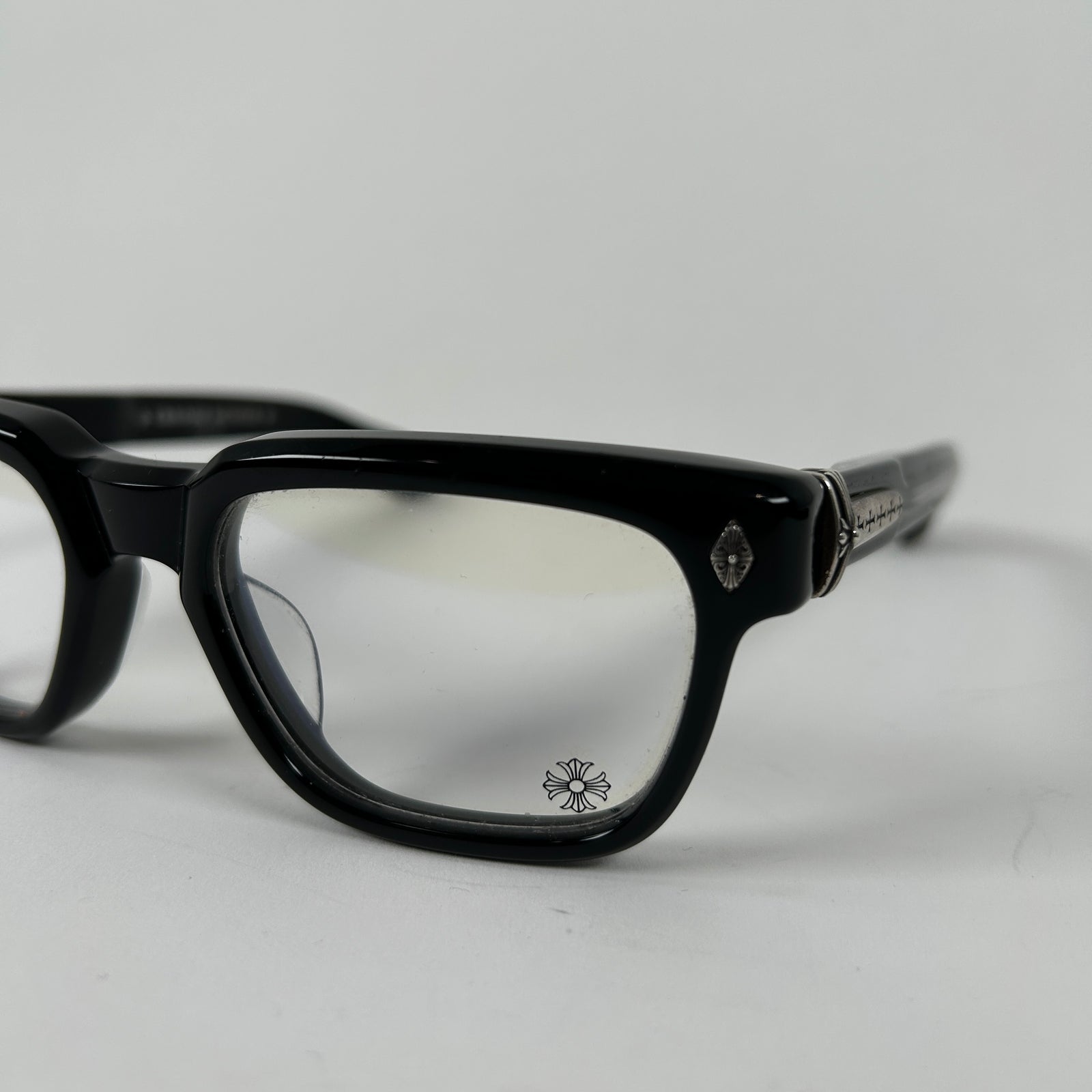 Chrome Hearts Black ‘Pen 15’ Glasses