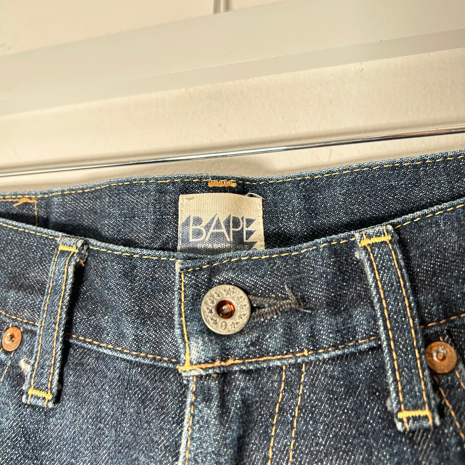 Bape Star Graphic Jeans Size M