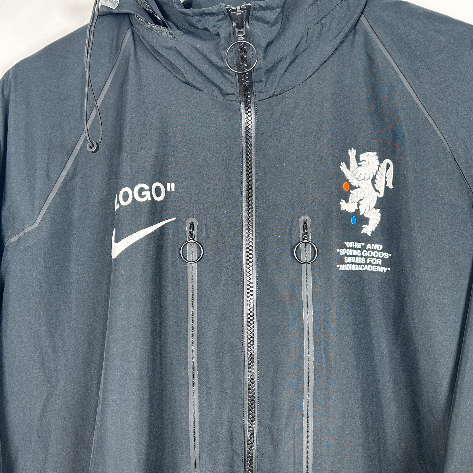 Nike Lab x Off White Black Mercurial Jacket Size L