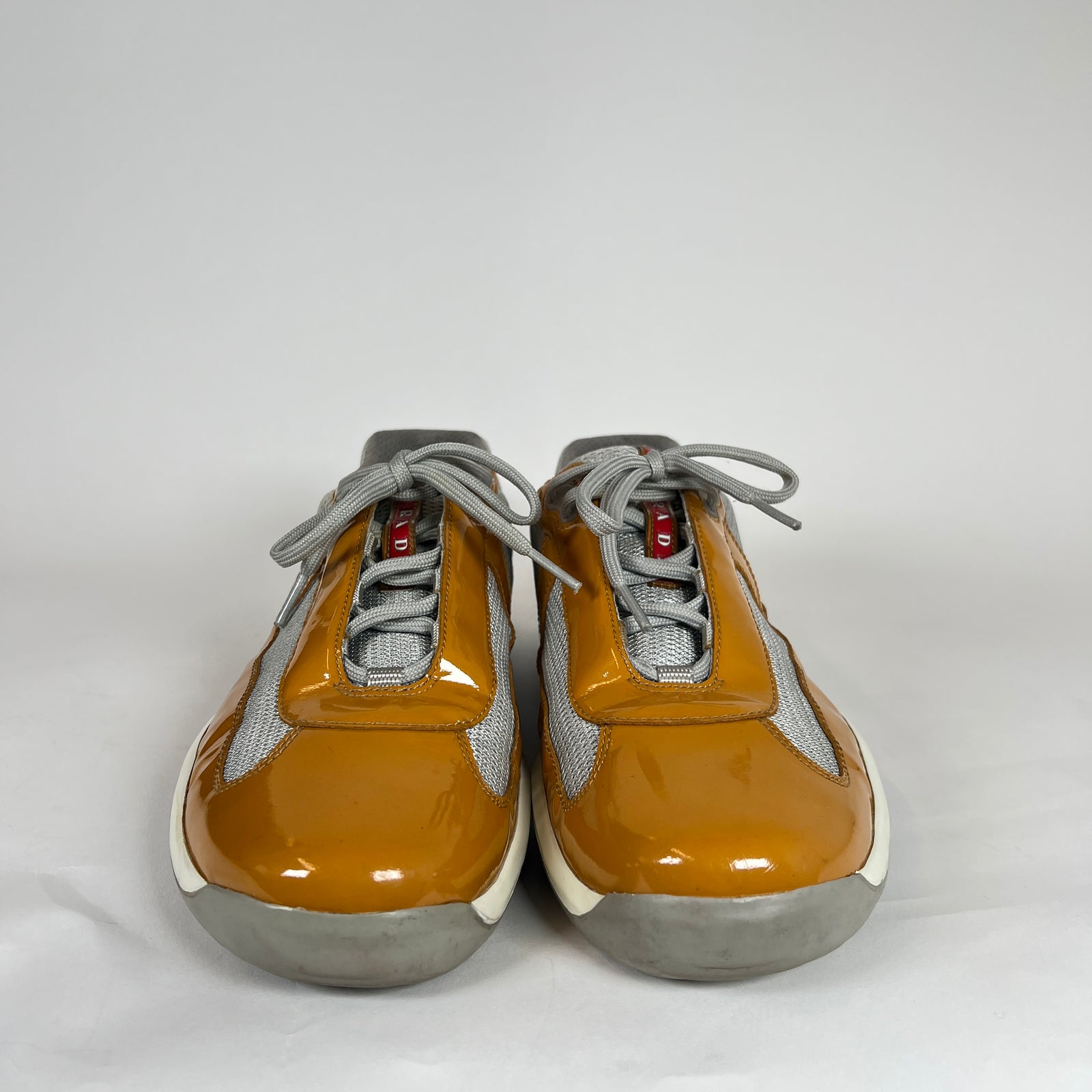 Prada Mustard Yellow Cups Size 12