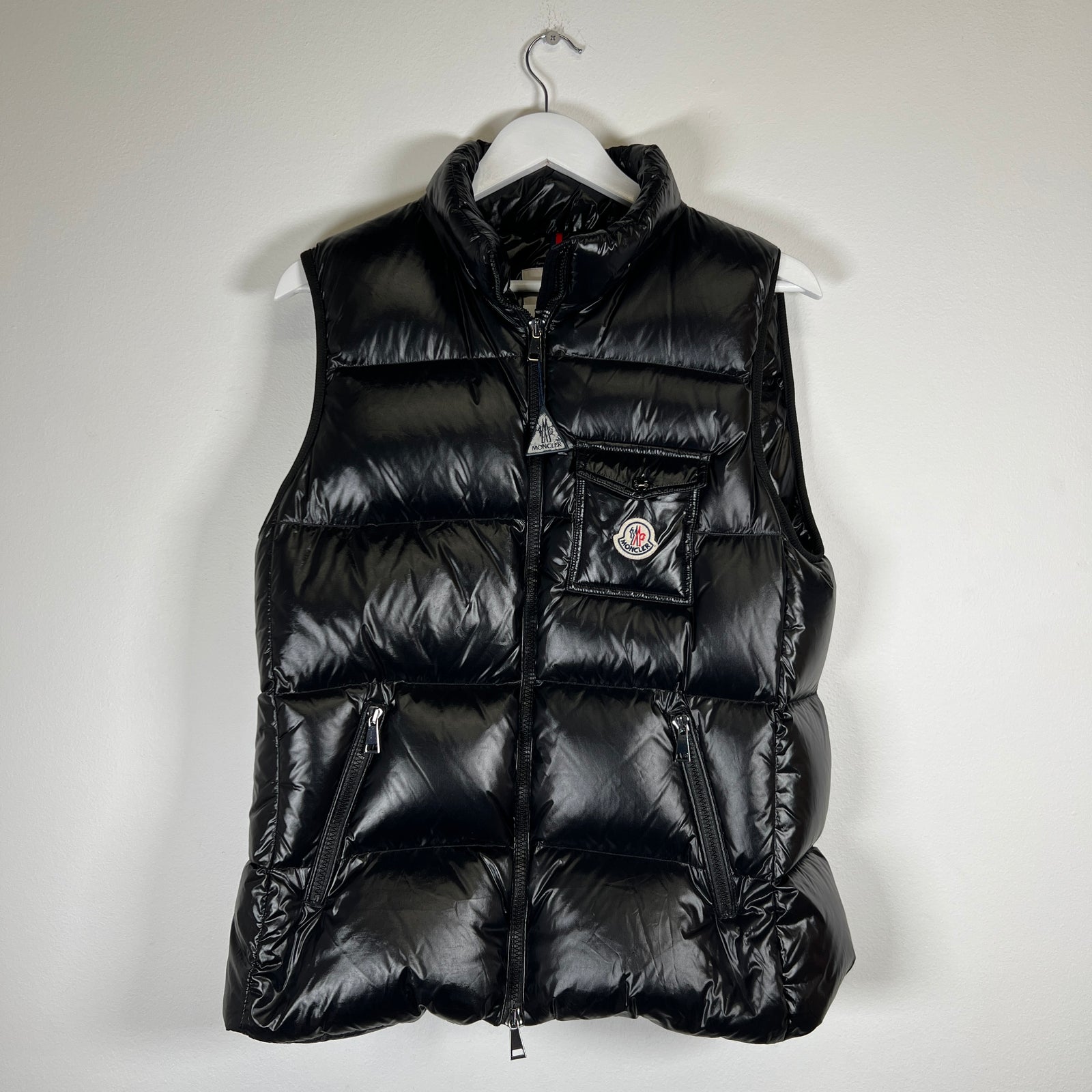 Moncler Black Balabio Vest Sz 4